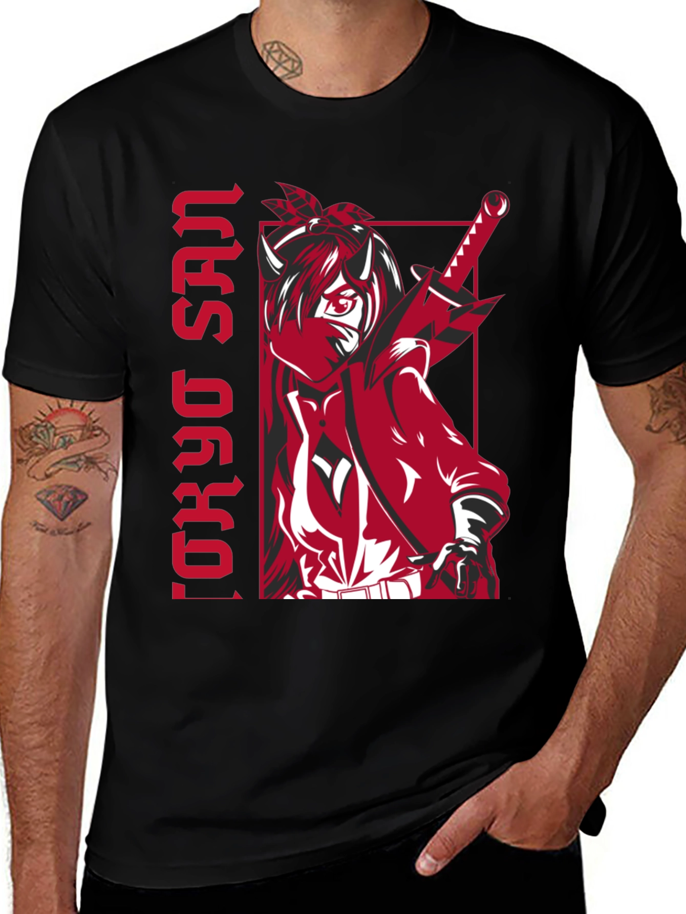 Anime Ninja T-Shirt - Tokyo San