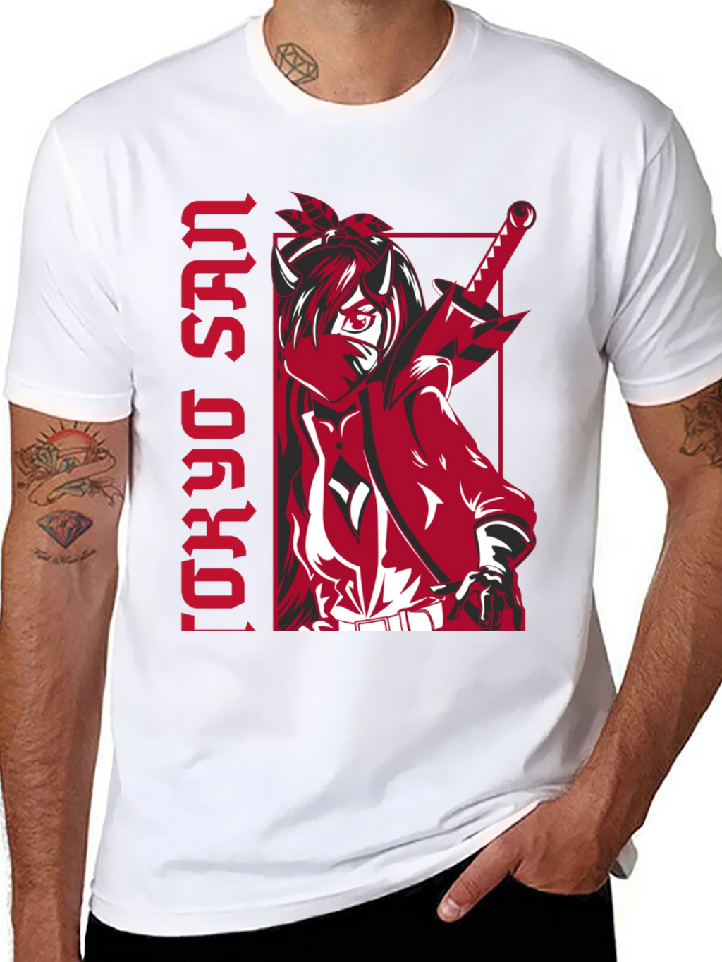 Anime Ninja T-Shirt - Tokyo San