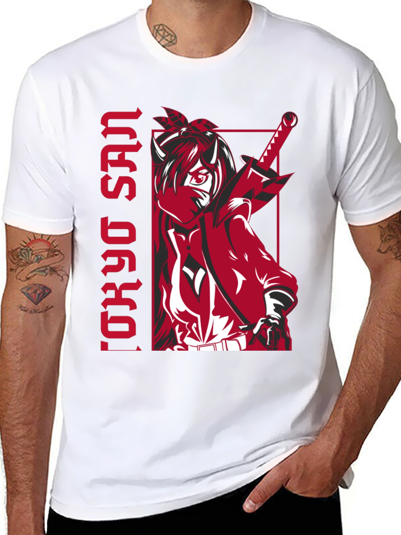 Anime Ninja T-Shirt - Tokyo San
