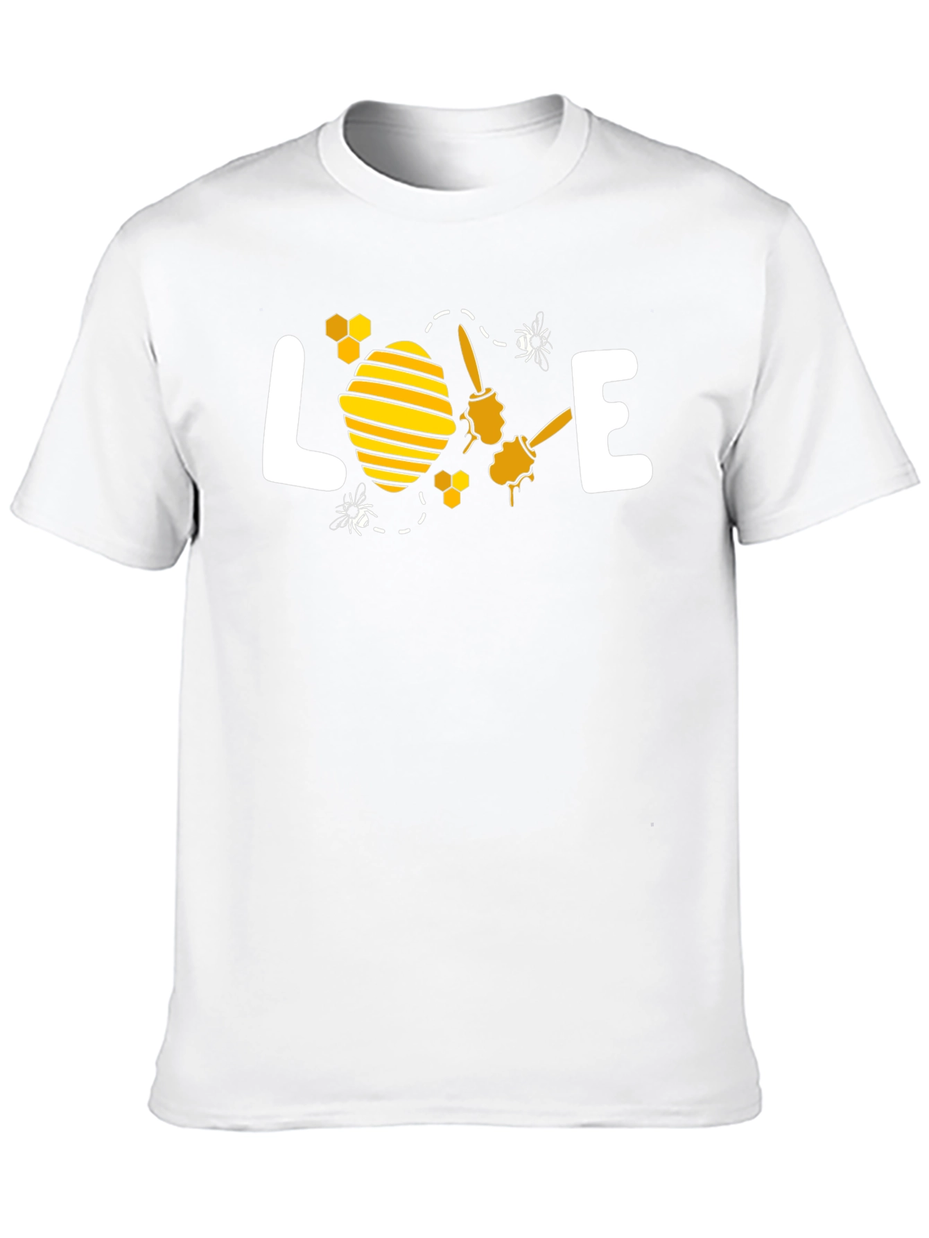 Bee Loved Graphic T-Shirt - Black Cotton Tee