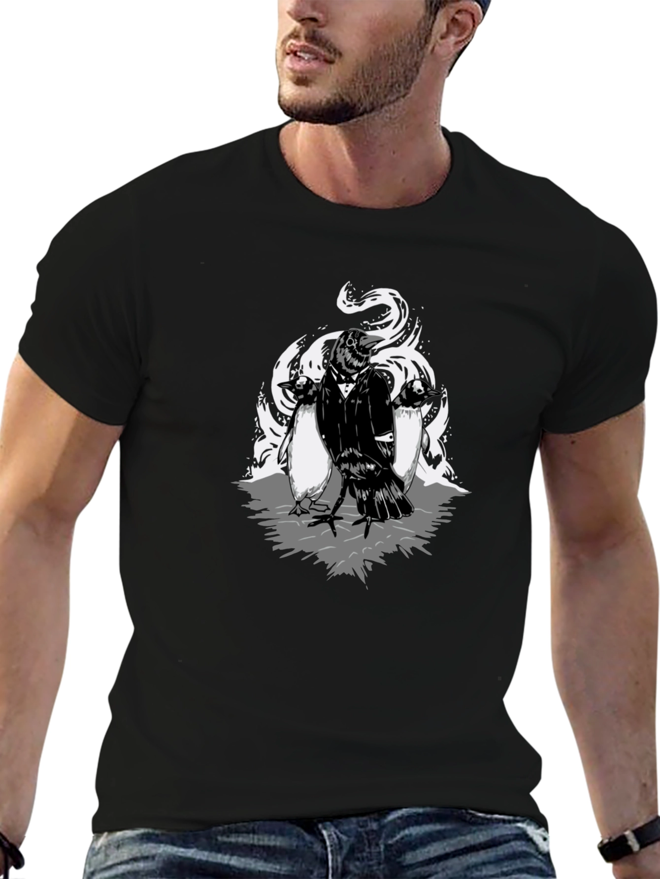 Raven Tuxedo T-Shirt