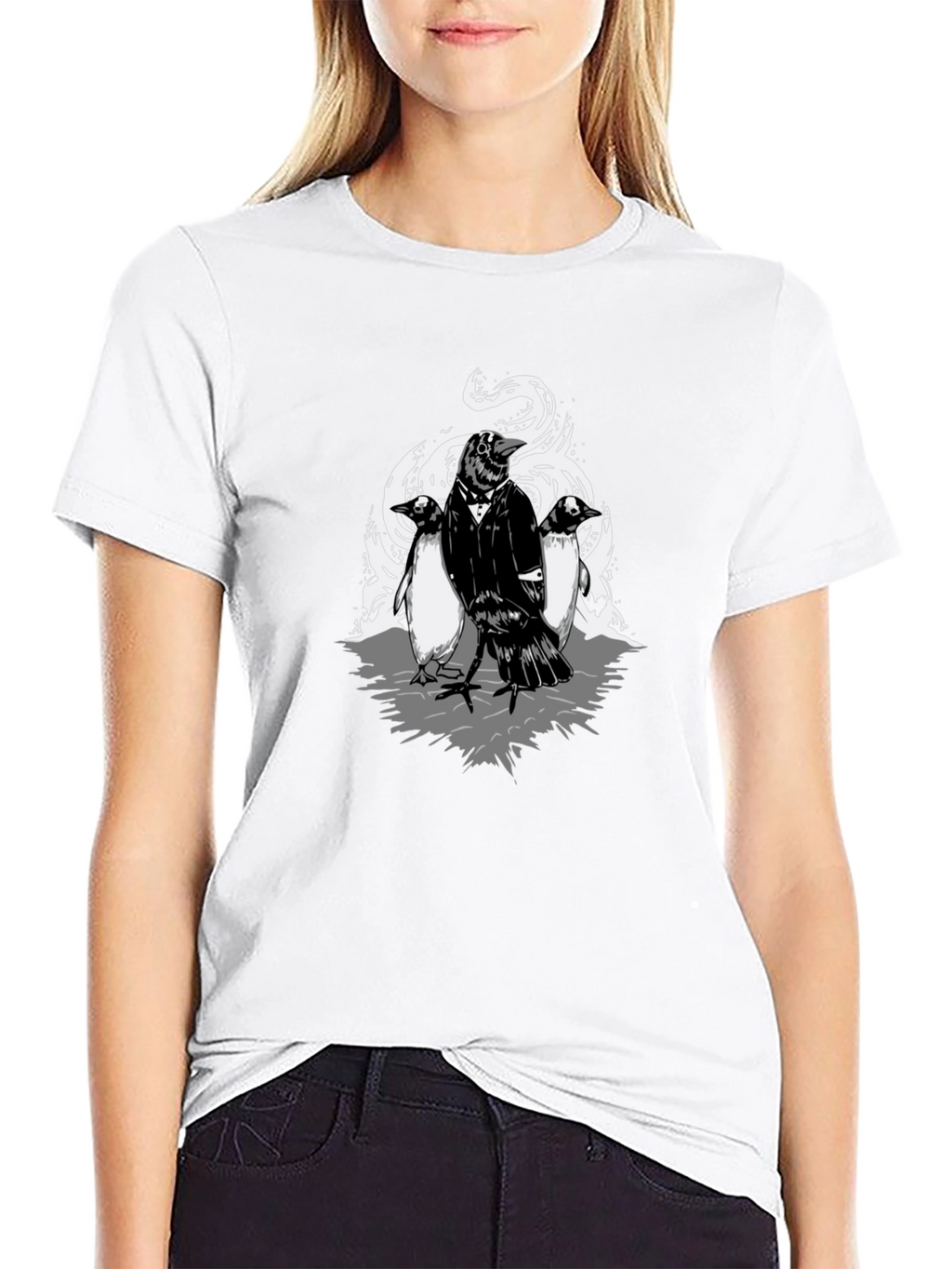 Raven Tuxedo T-Shirt