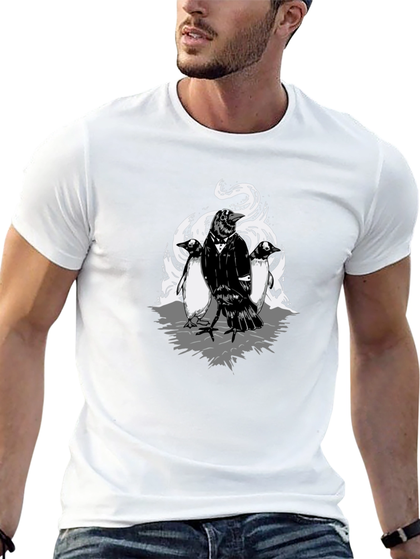 Raven Tuxedo T-Shirt