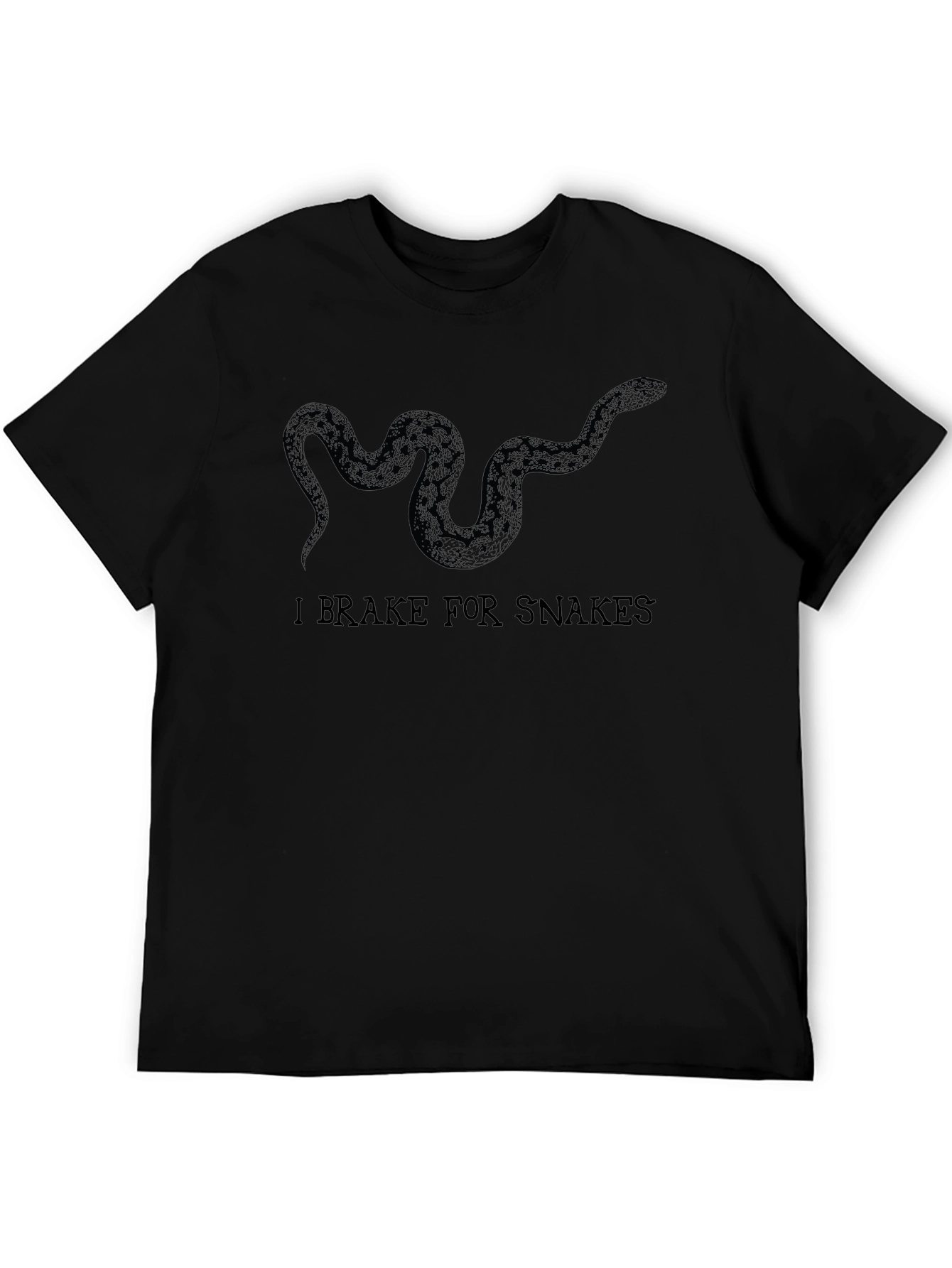 I Brake For Snakes T-Shirt - Funny Snake Lover Tee