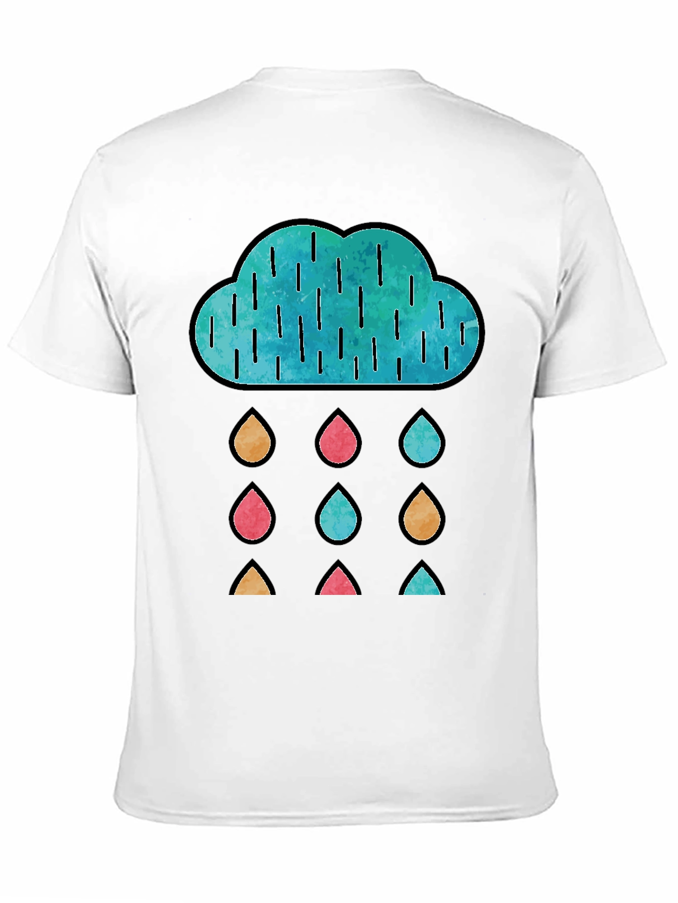 Rainy Day Cloud Graphic Tee
