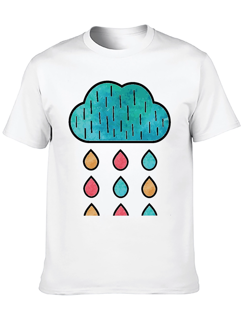Rainy Day Cloud Graphic Tee