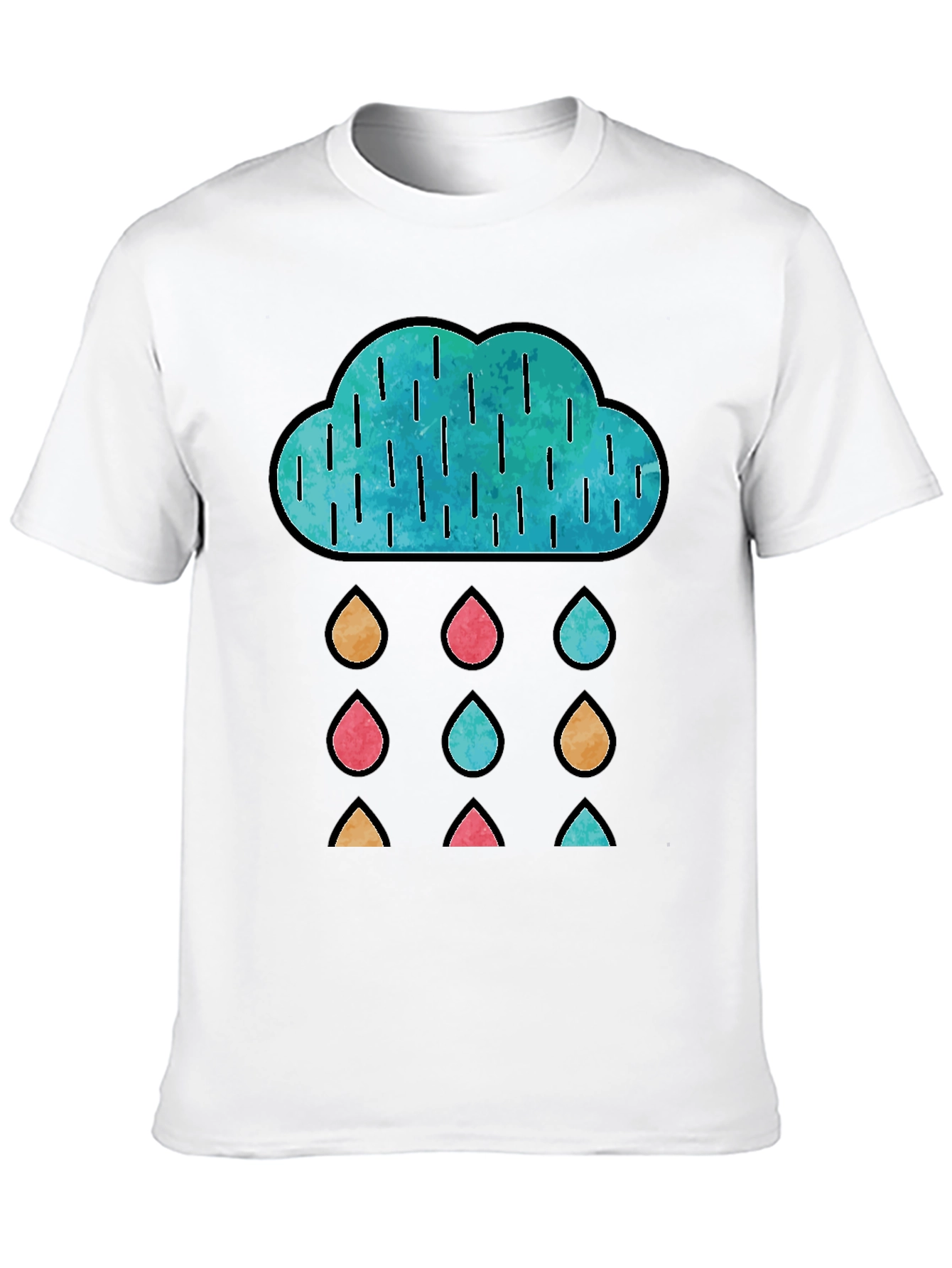 Rainy Day Cloud Graphic Tee