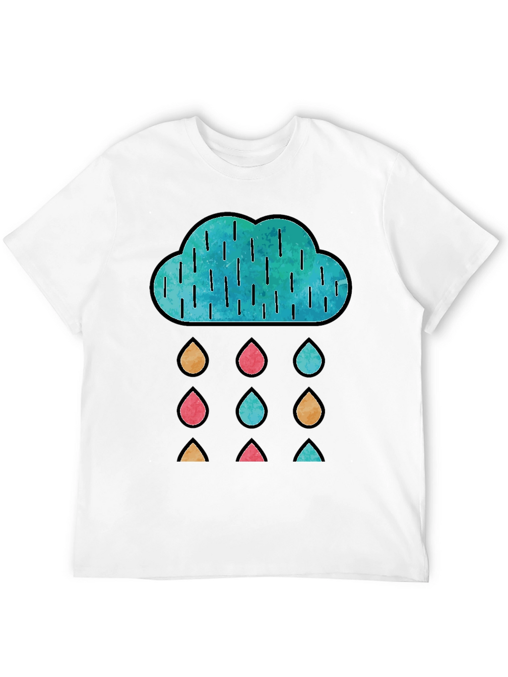 Rainy Day Cloud Graphic Tee
