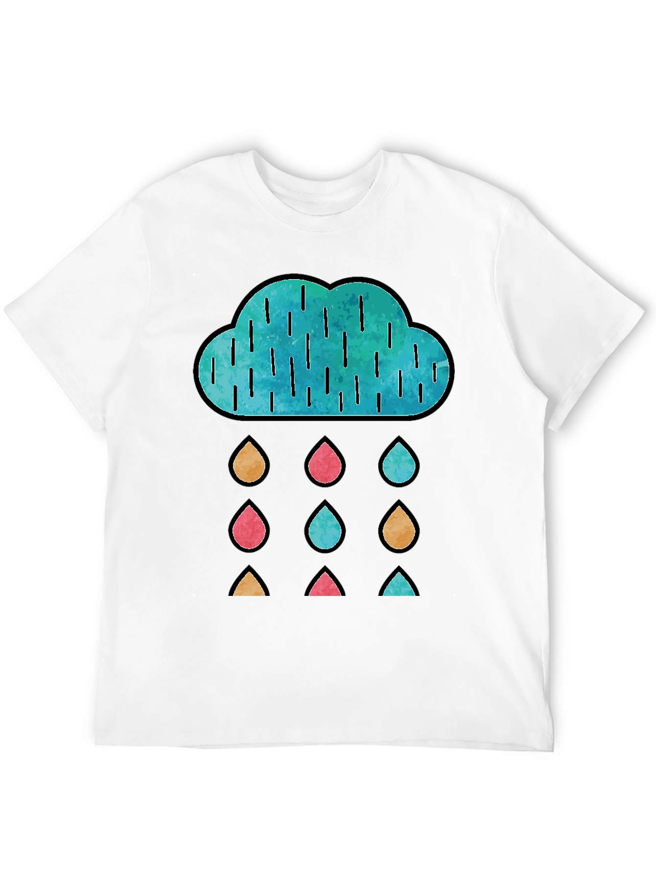 Rainy Day Cloud Graphic Tee