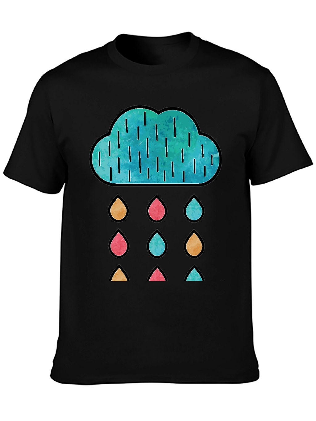 Rainy Day Cloud Graphic Tee