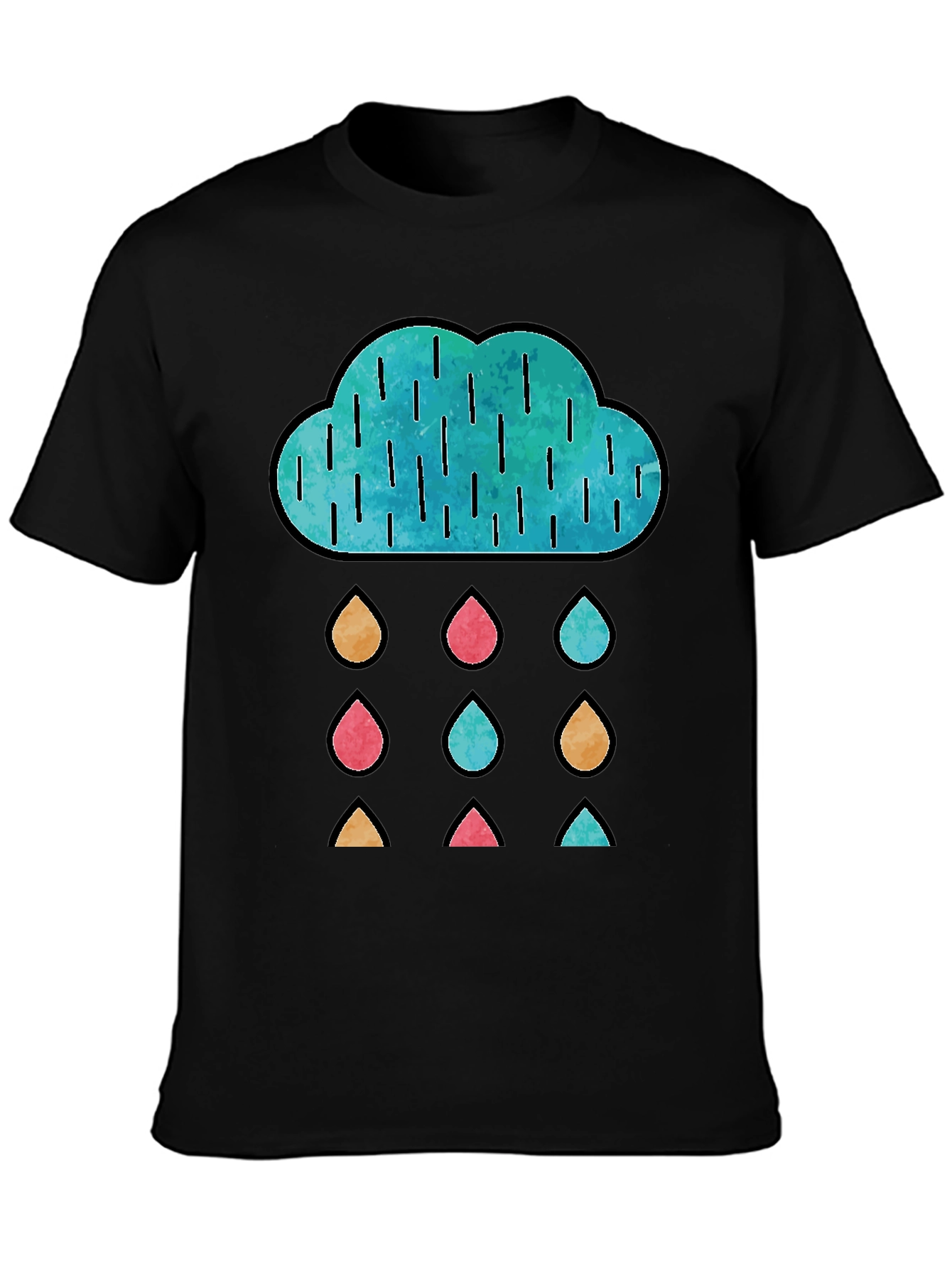 Rainy Day Cloud Graphic Tee