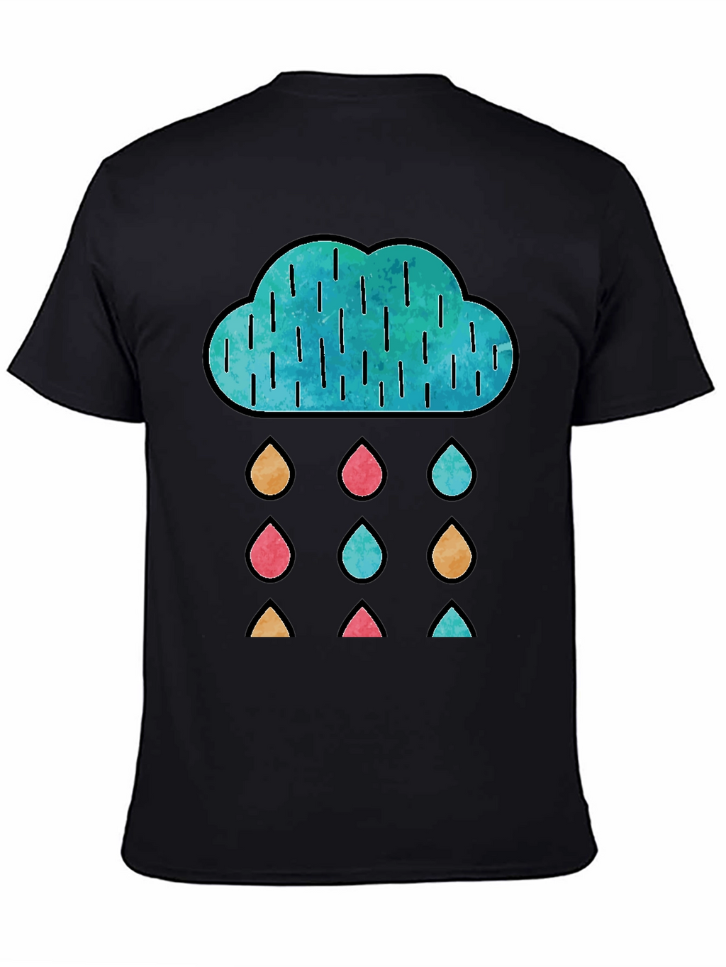 Rainy Day Cloud Graphic Tee