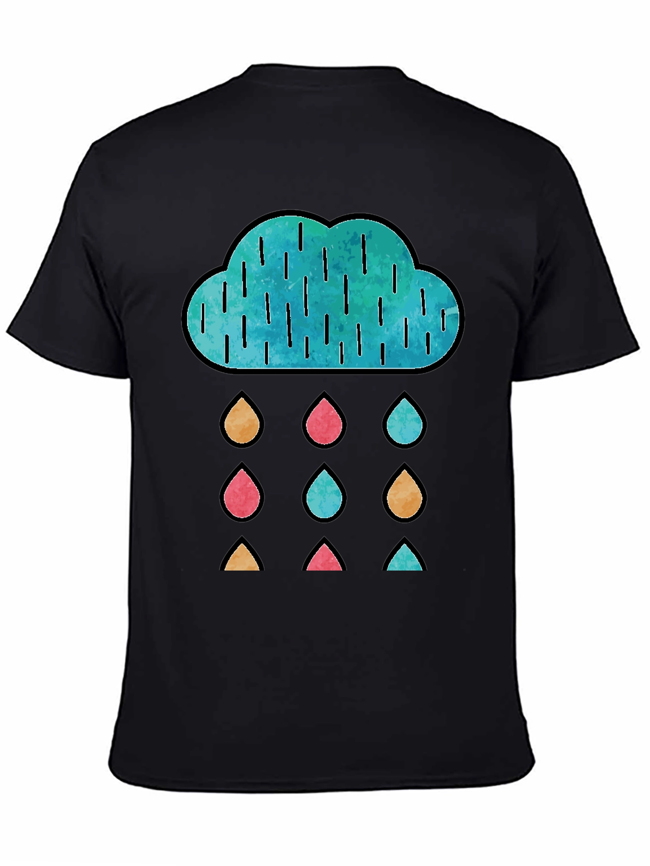 Rainy Day Cloud Graphic Tee