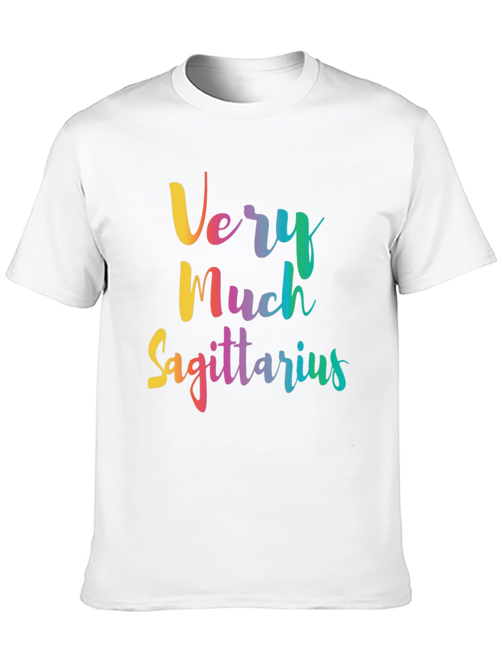 Very Much Sagittarius T-Shirt - Zodiac Rainbow Tee