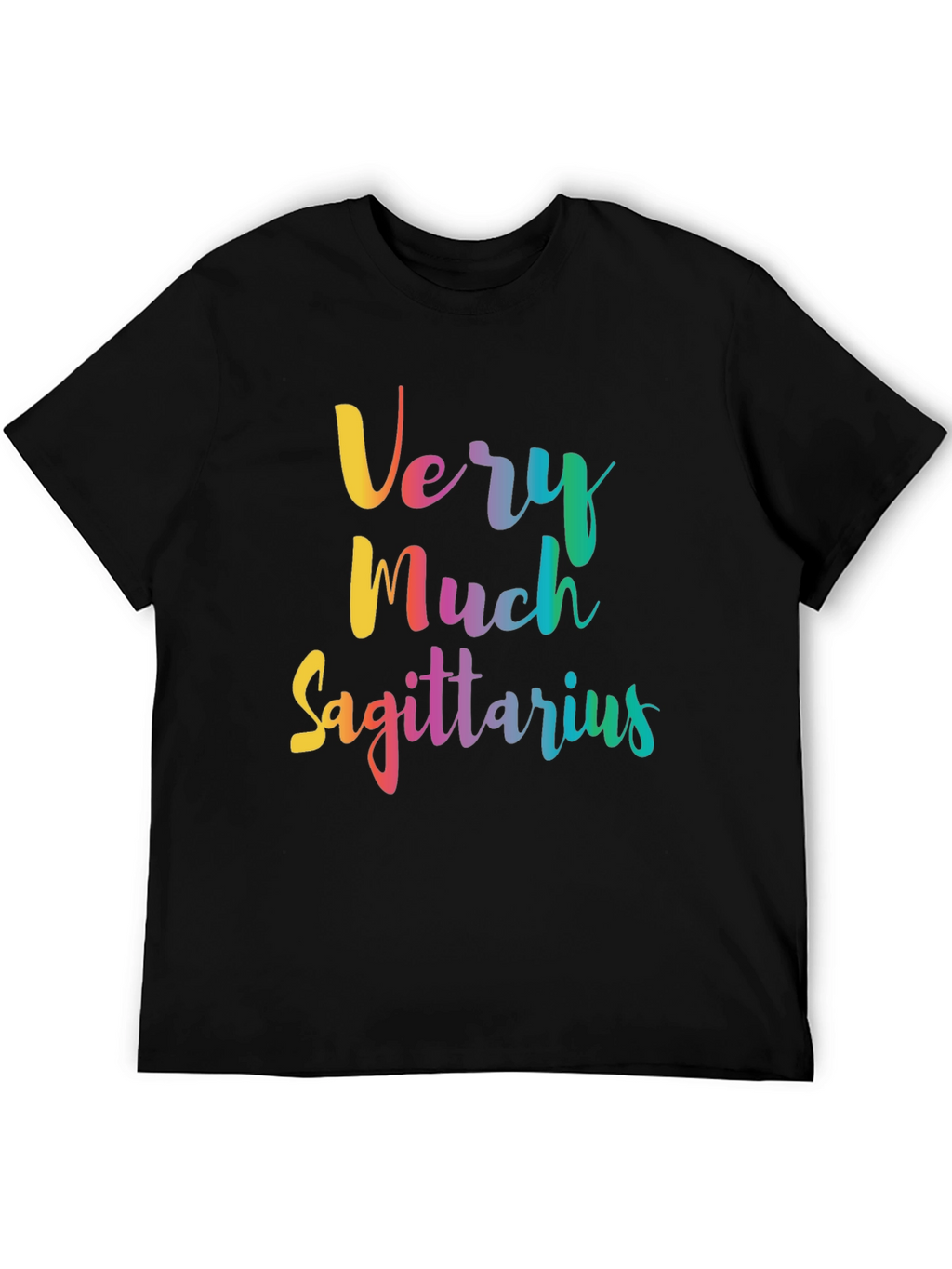 Very Much Sagittarius T-Shirt - Zodiac Rainbow Tee