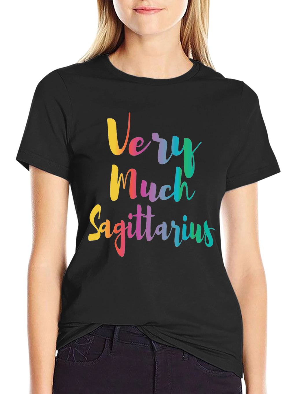 Very Much Sagittarius T-Shirt - Zodiac Rainbow Tee