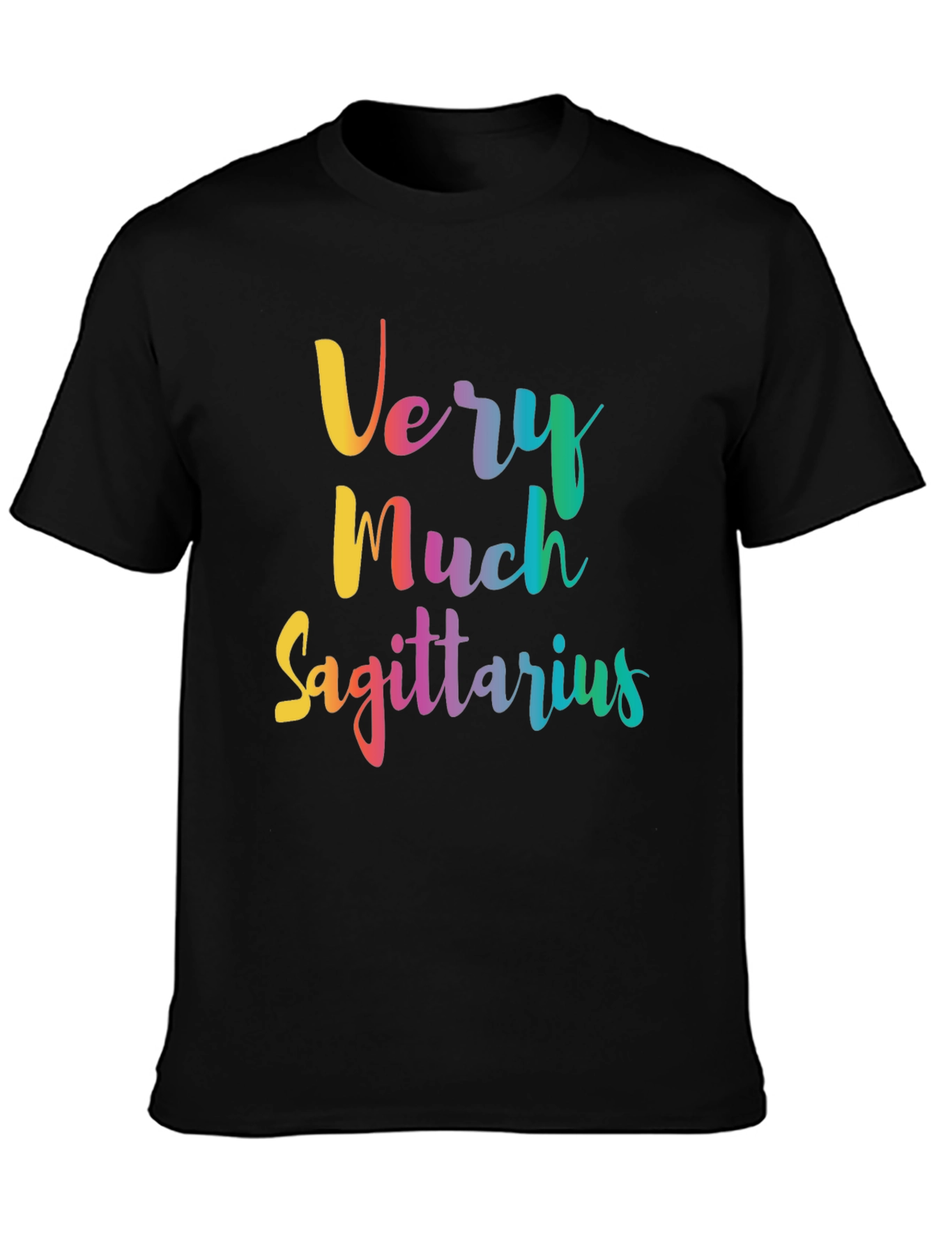 Very Much Sagittarius T-Shirt - Zodiac Rainbow Tee