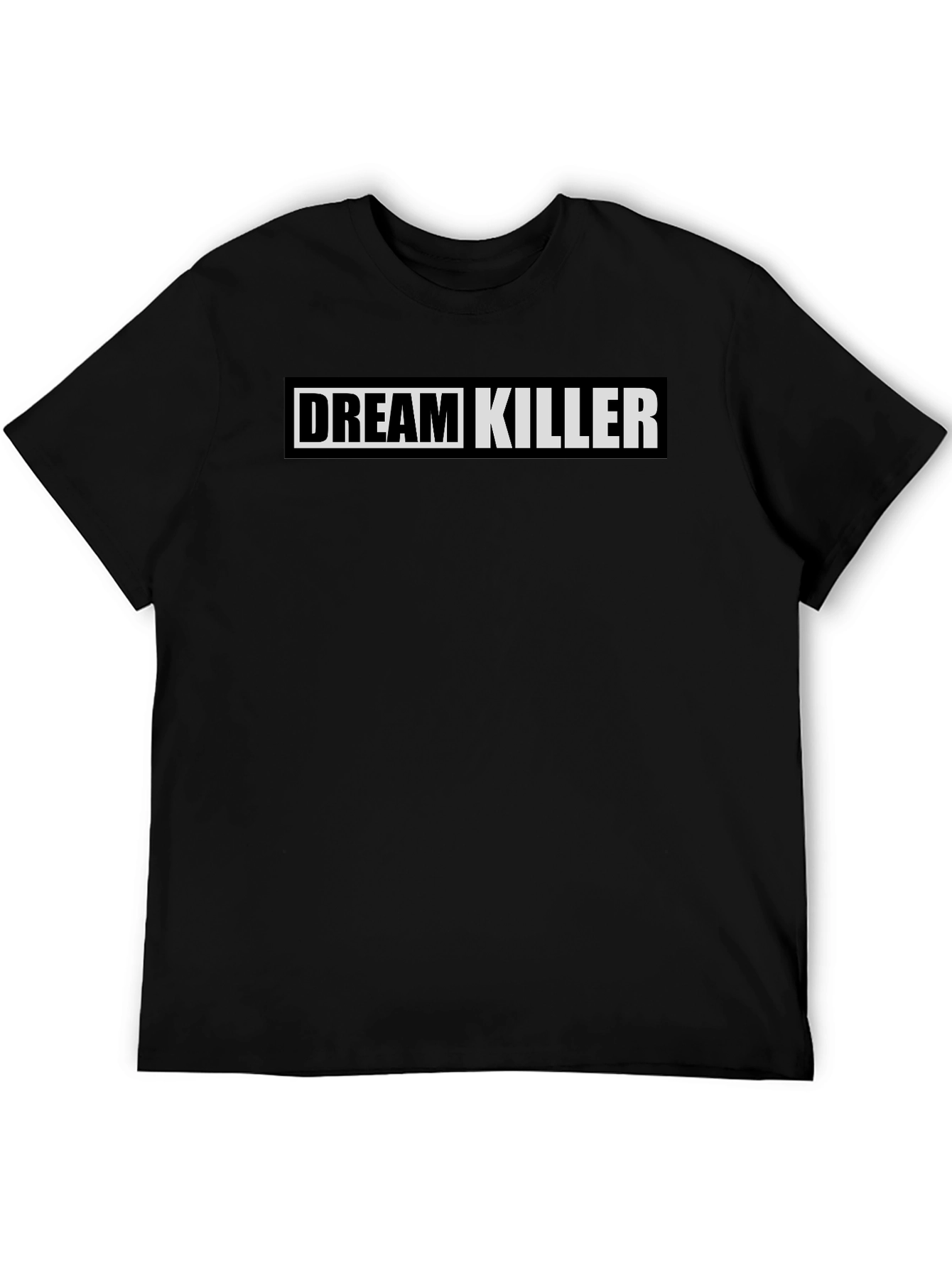 Dream Killer Black Graphic Print Tee
