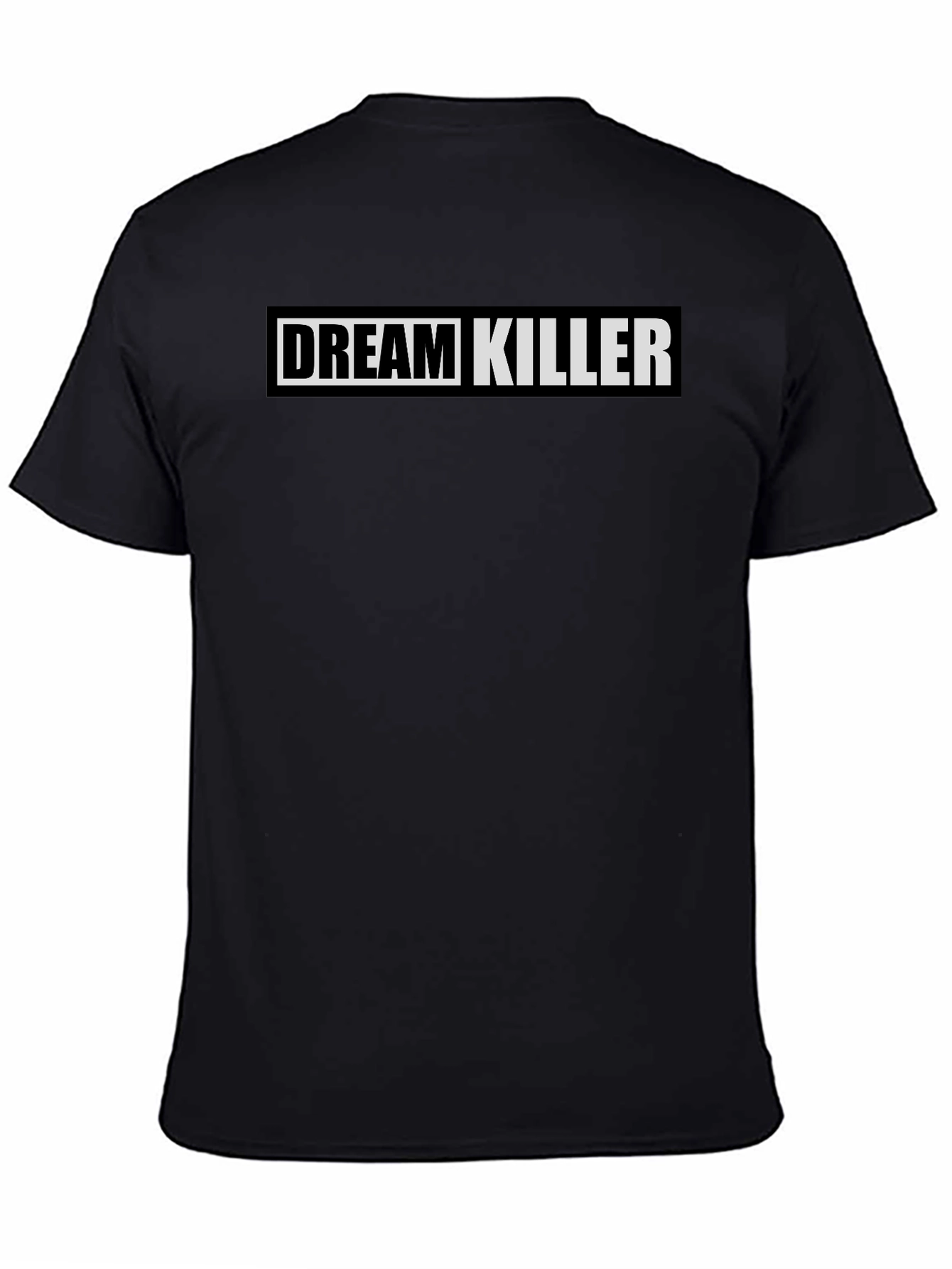 Dream Killer Black Graphic Print Tee