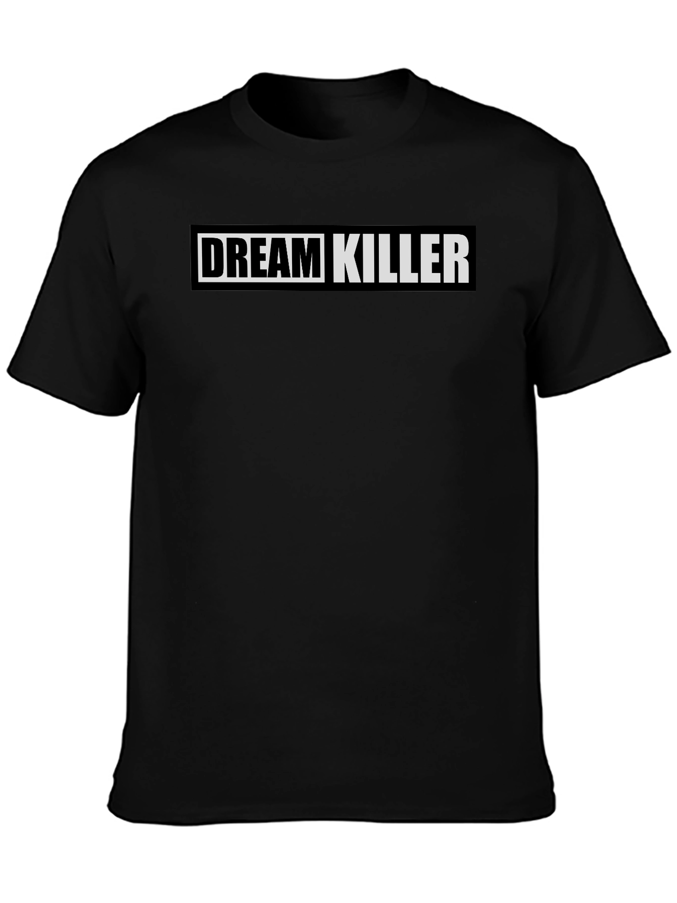 Dream Killer Black Graphic Print Tee
