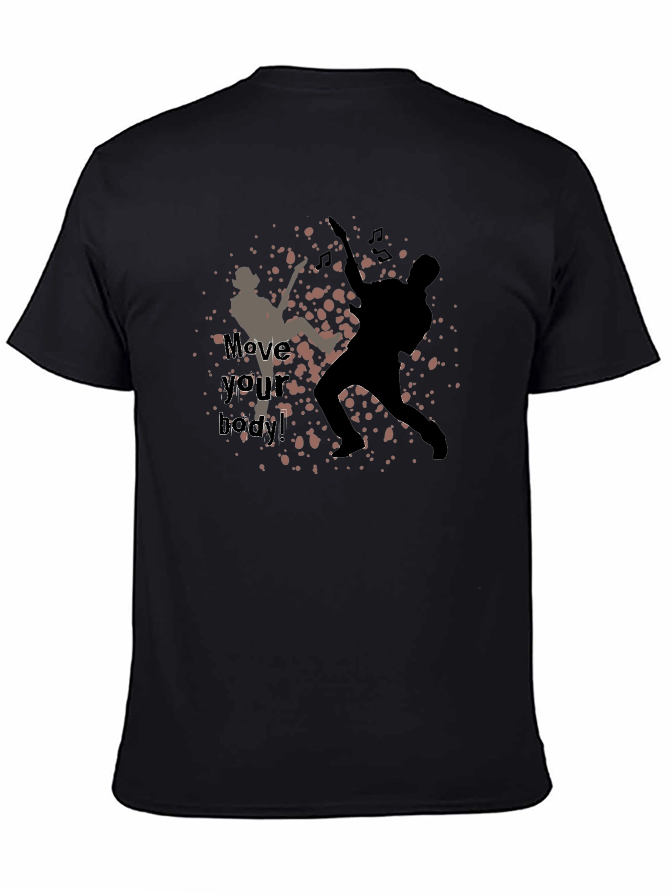 Move Your Body! Graphic Print T-Shirt