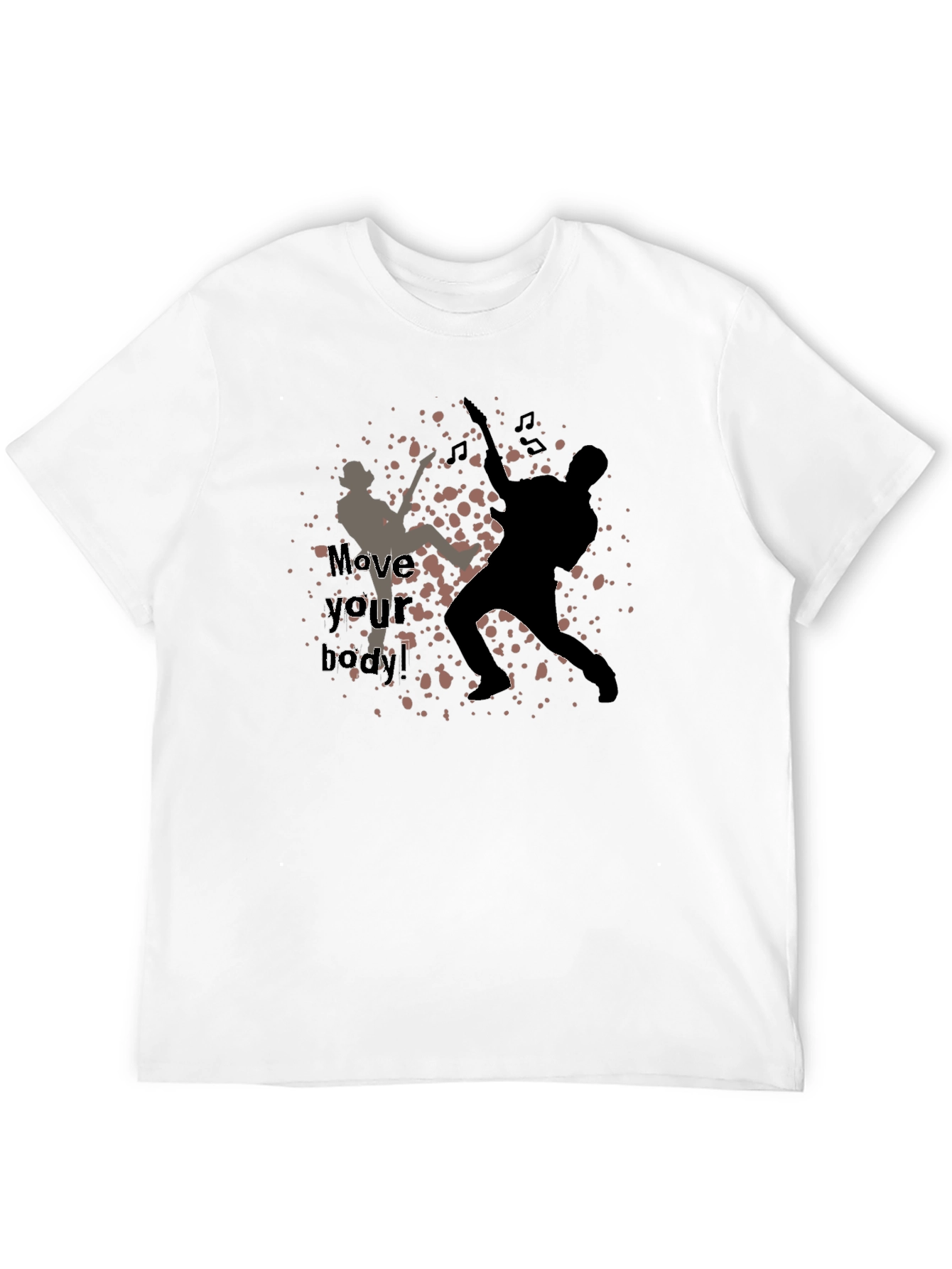 Move Your Body! Graphic Print T-Shirt