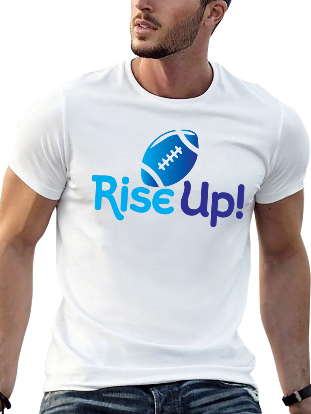 Rise Up Football T-Shirt