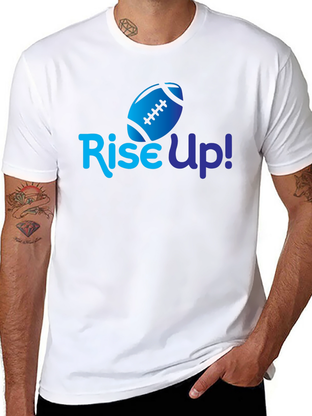 Rise Up Football T-Shirt