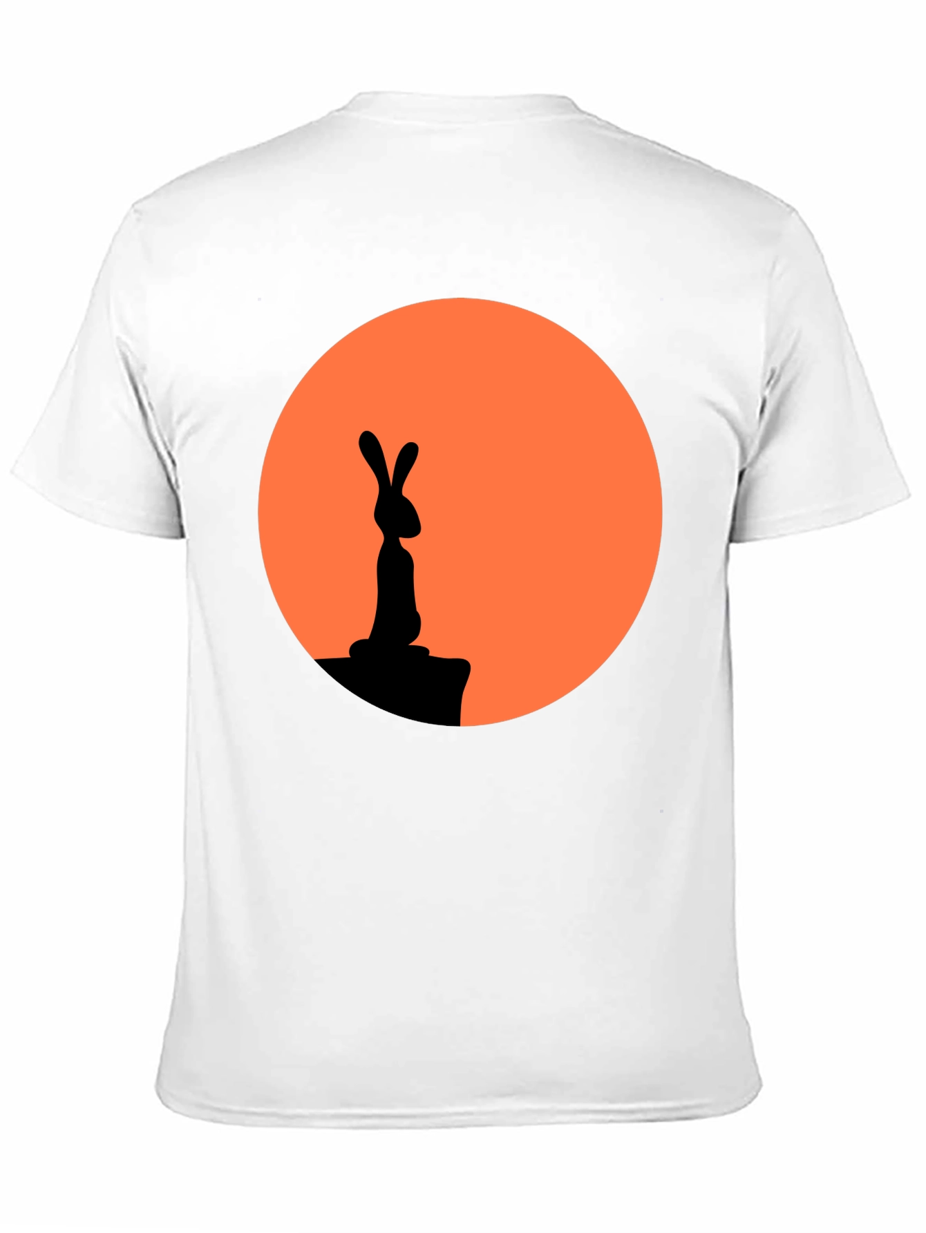 Rabbit Silhouette Graphic Tee