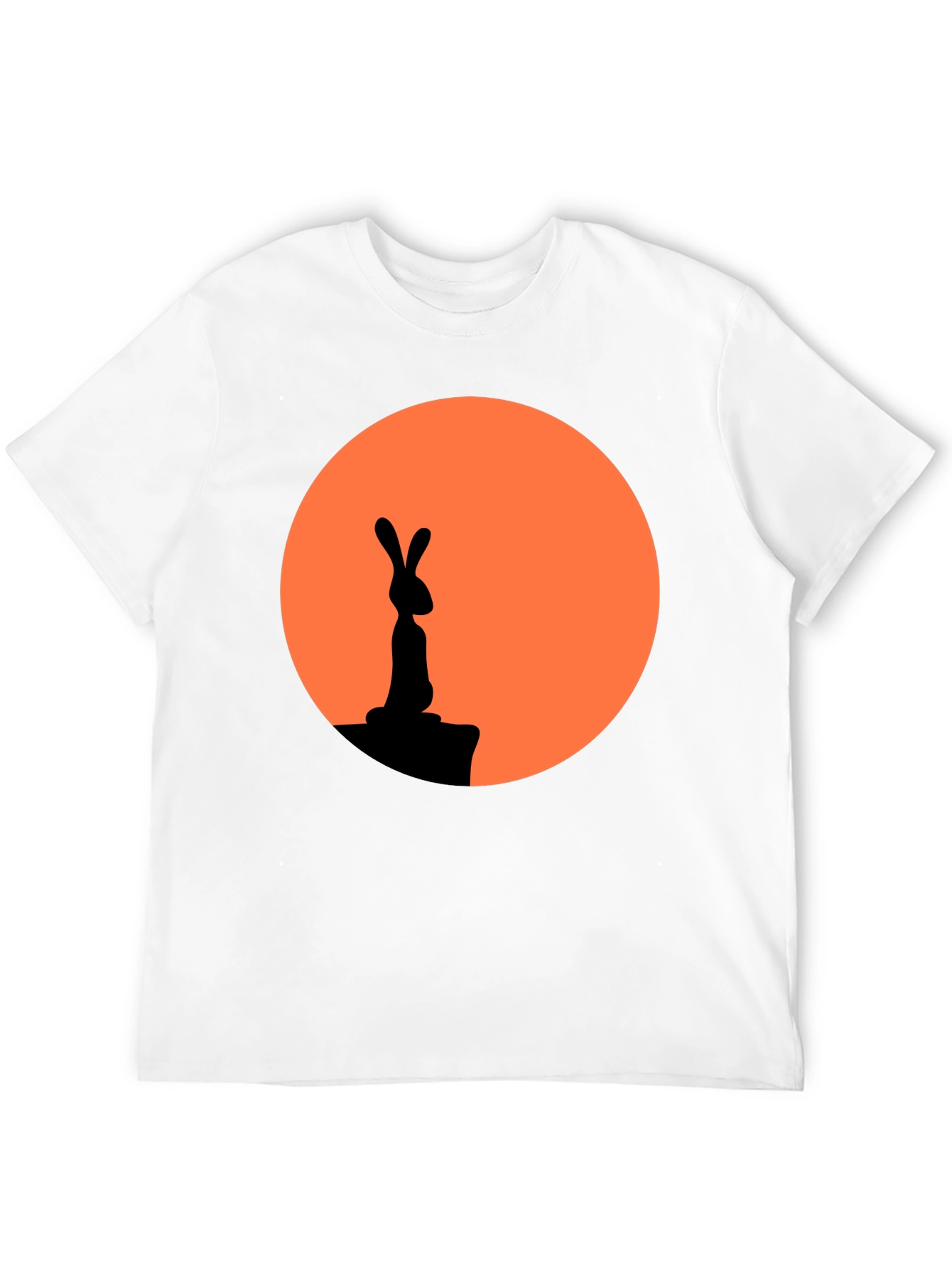 Rabbit Silhouette Graphic Tee