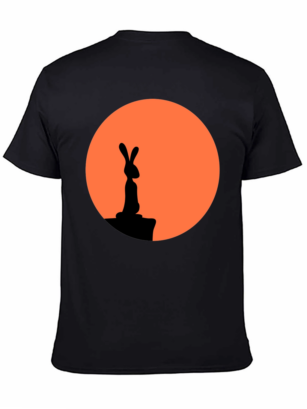 Rabbit Silhouette Graphic Tee