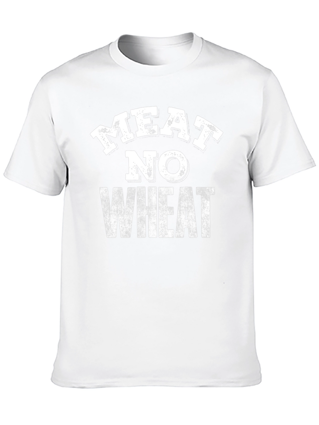 Meat No Wheat Graphic Tee - Black T-Shirt