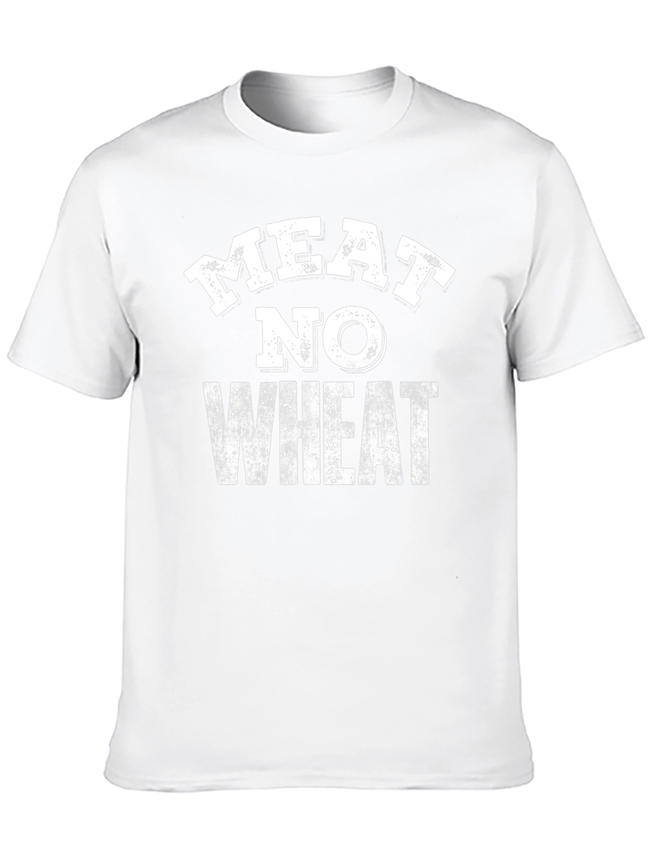 Meat No Wheat Graphic Tee - Black T-Shirt