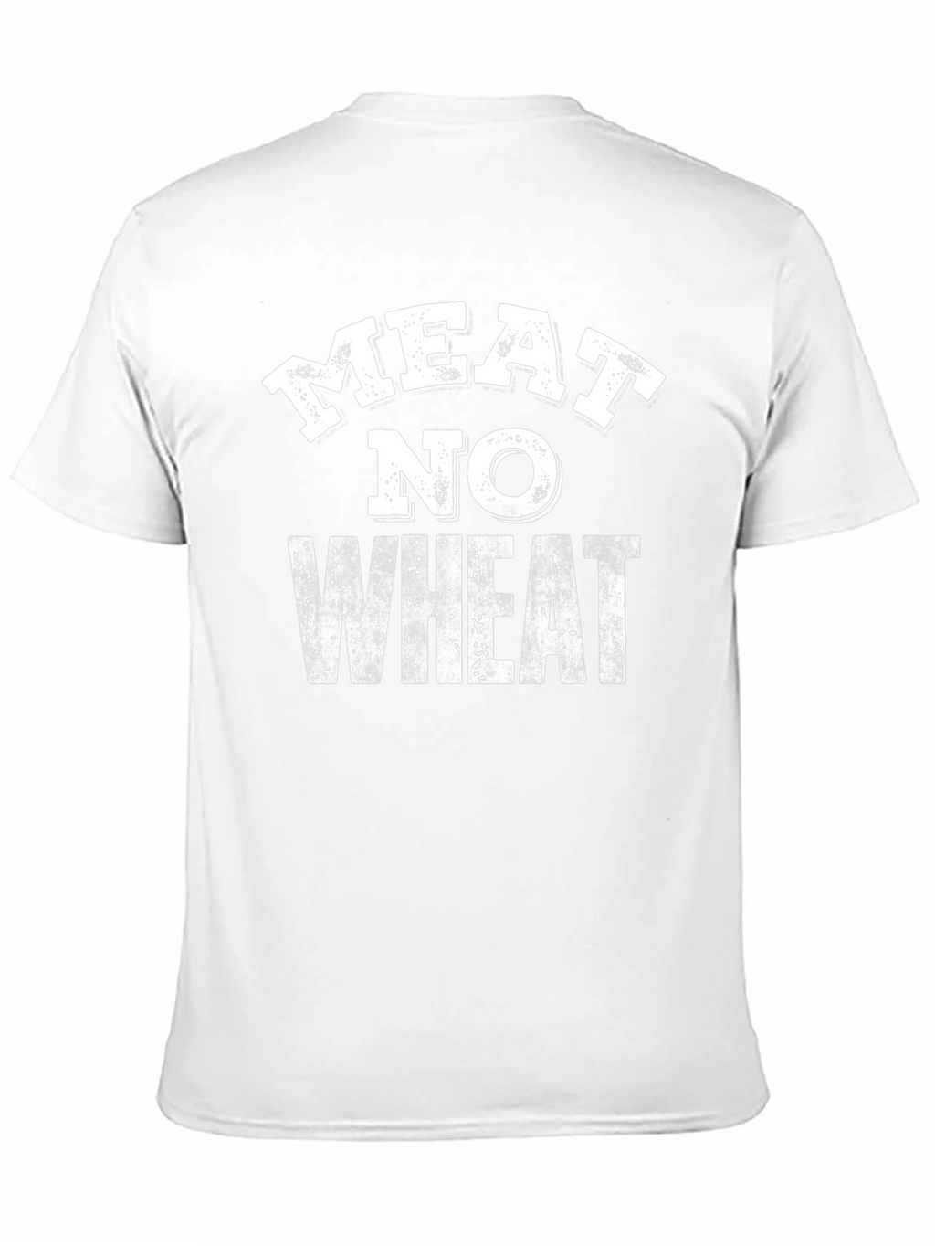 Meat No Wheat Graphic Tee - Black T-Shirt