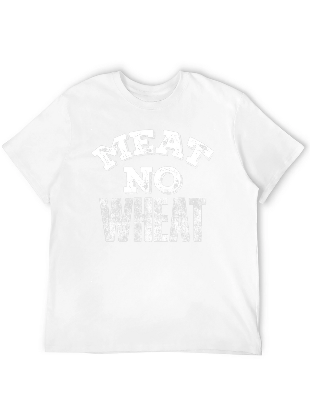 Meat No Wheat Graphic Tee - Black T-Shirt