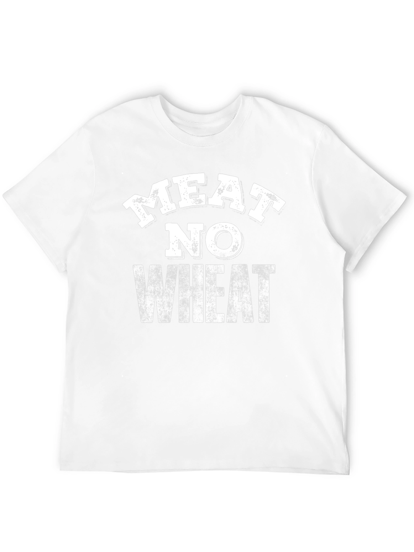 Meat No Wheat Graphic Tee - Black T-Shirt