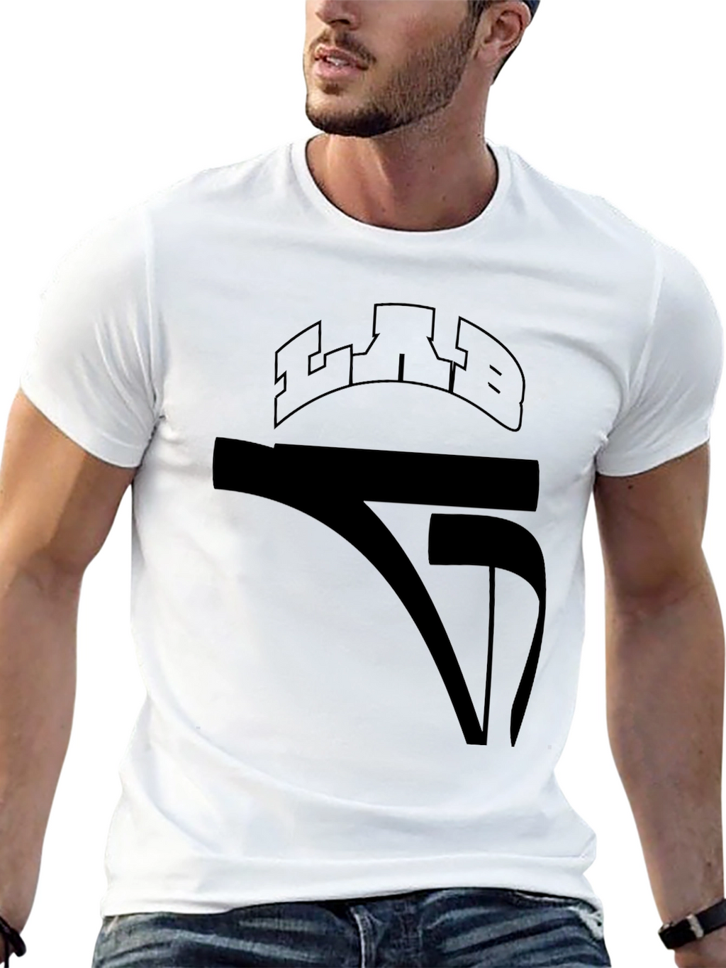 Black Graphic T-Shirt - Mens Casual Wear