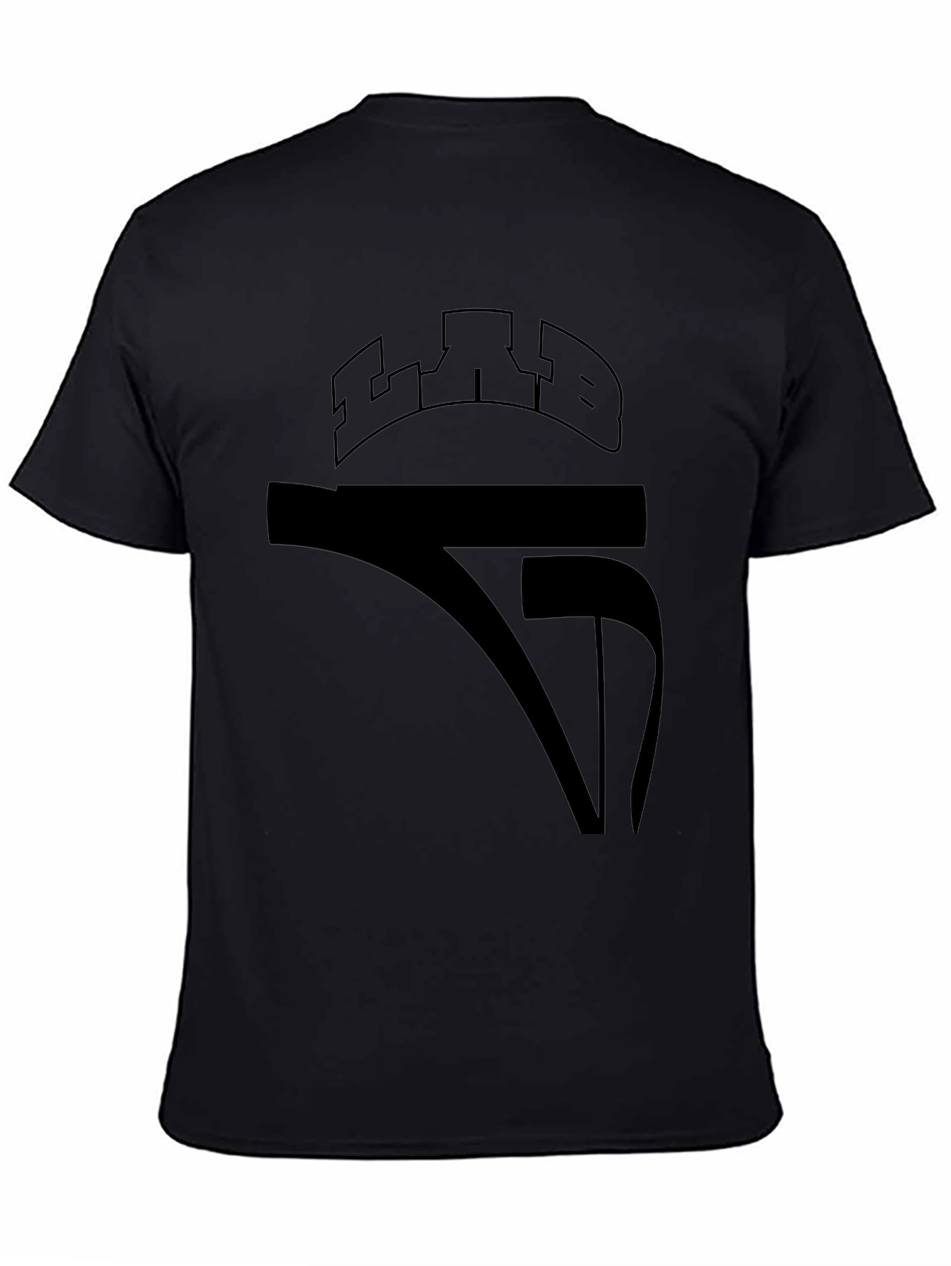 Black Graphic T-Shirt - Mens Casual Wear