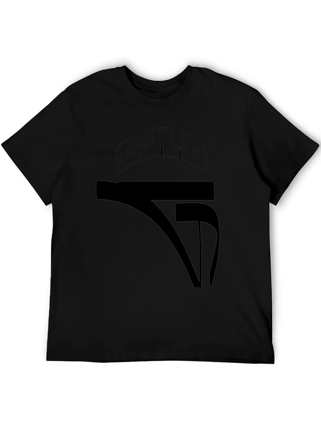 Black Graphic T-Shirt - Mens Casual Wear