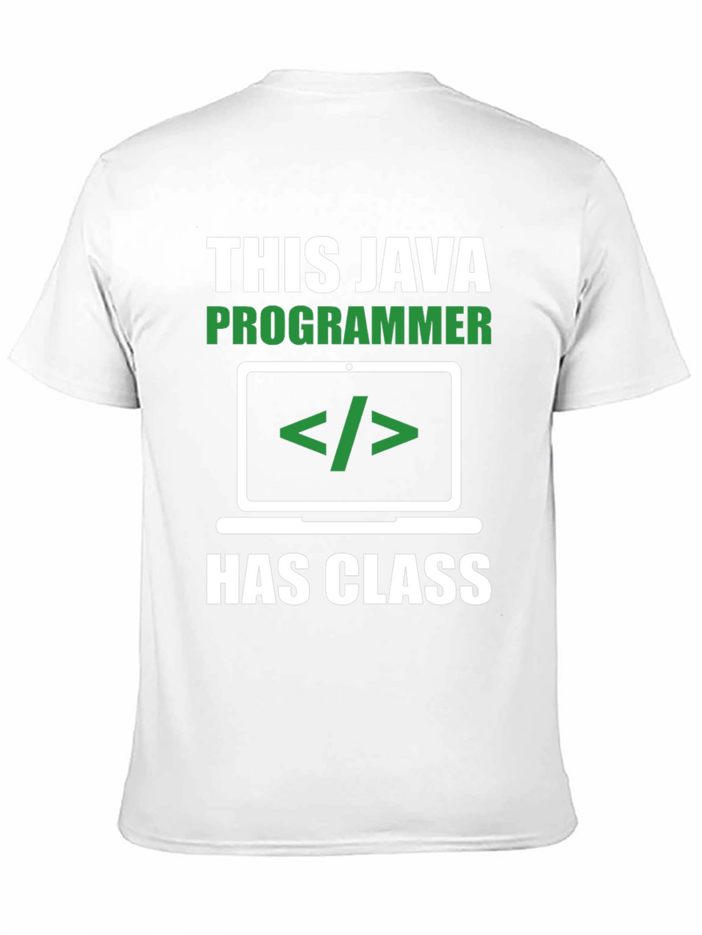 Java Programmer T-Shirt - Has Class Coding Tee