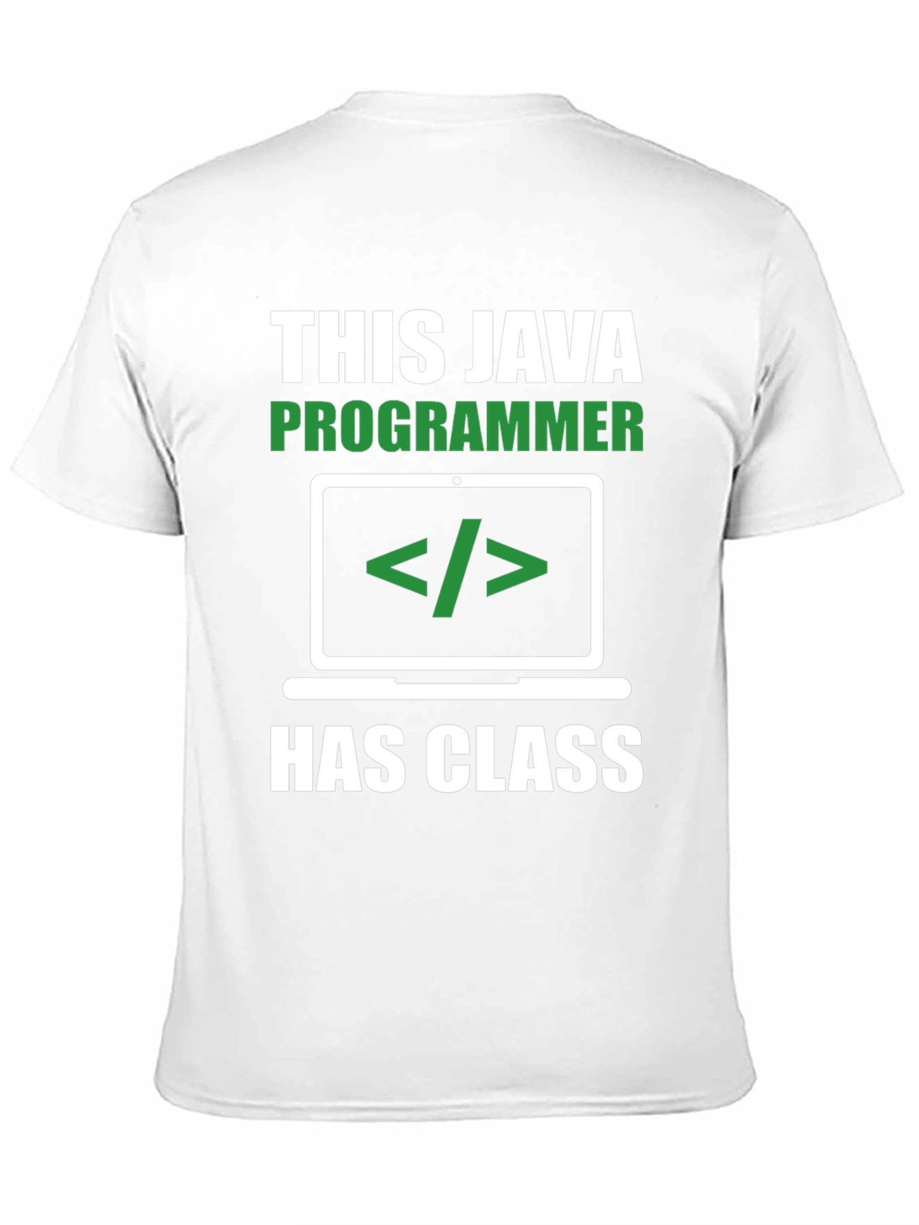 Java Programmer T-Shirt - Has Class Coding Tee
