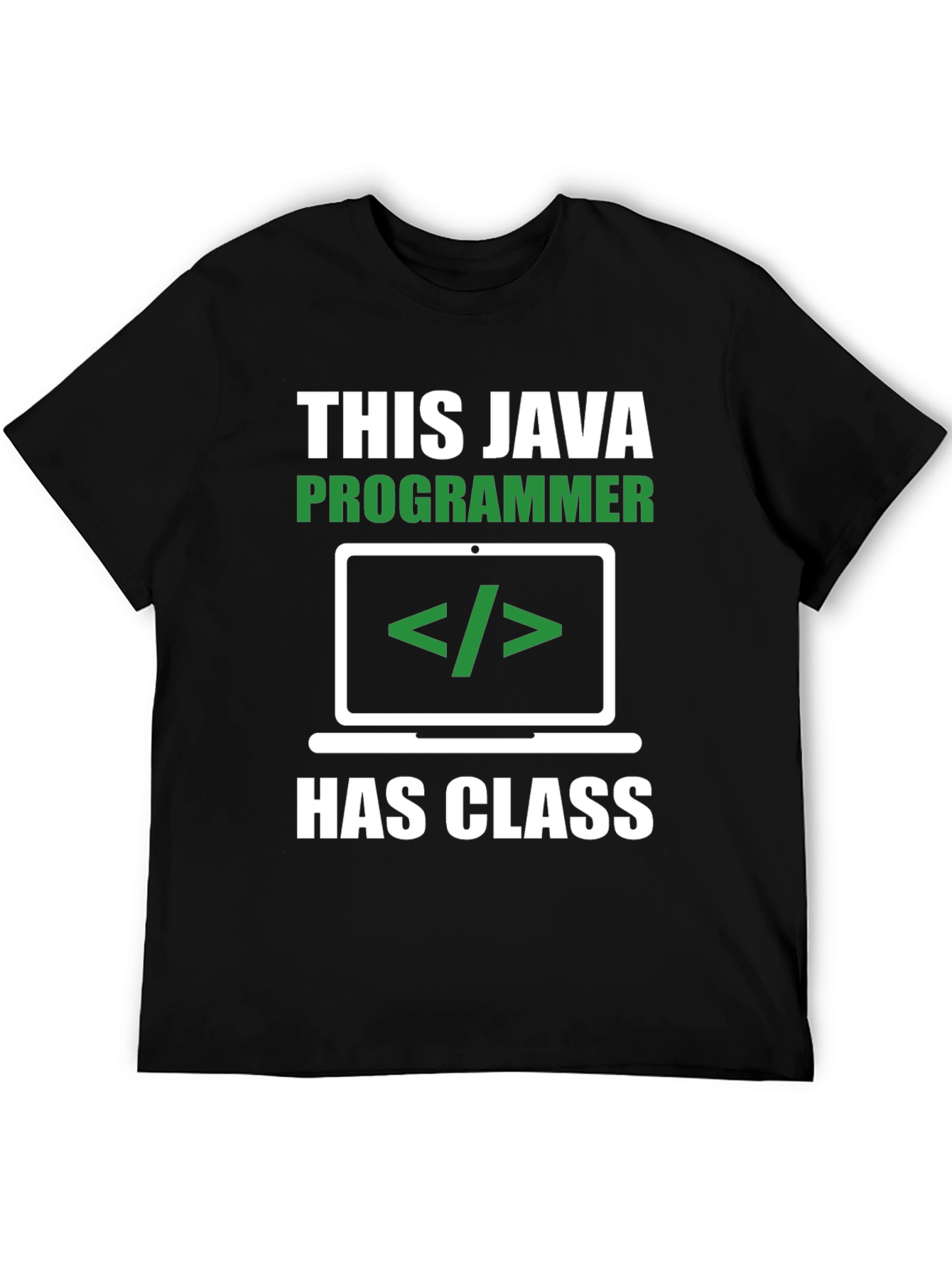 Java Programmer T-Shirt - Has Class Coding Tee
