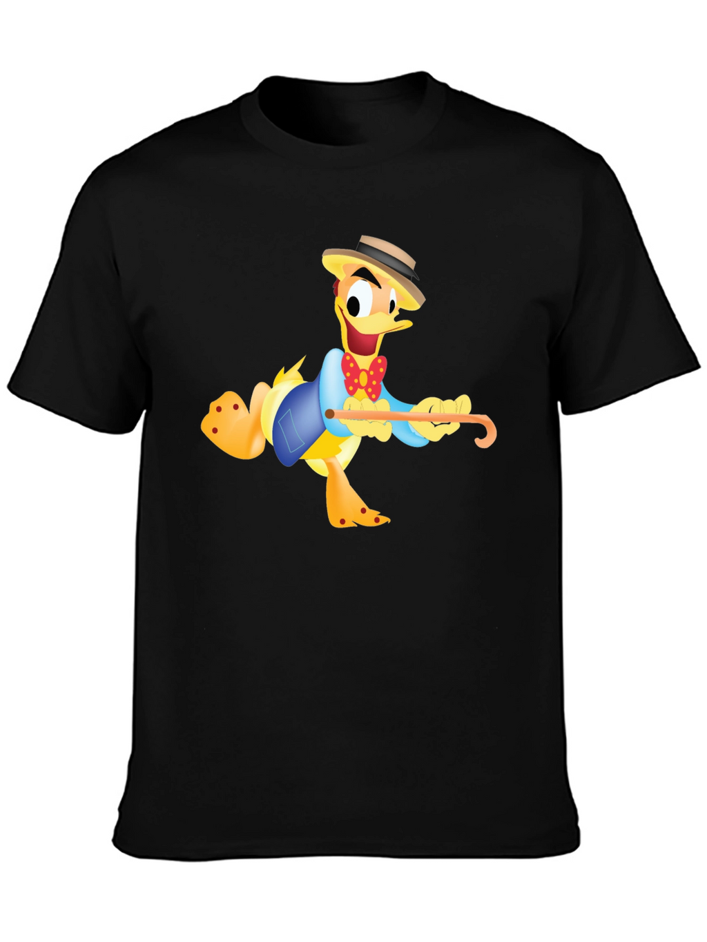 Cartoon Duck T-Shirt - Funny Character Tee