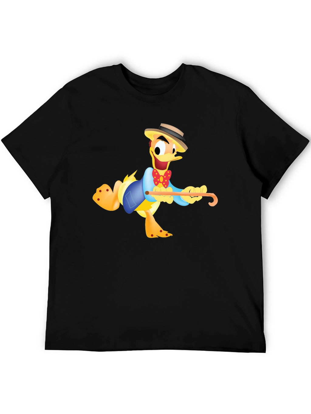Cartoon Duck T-Shirt - Funny Character Tee
