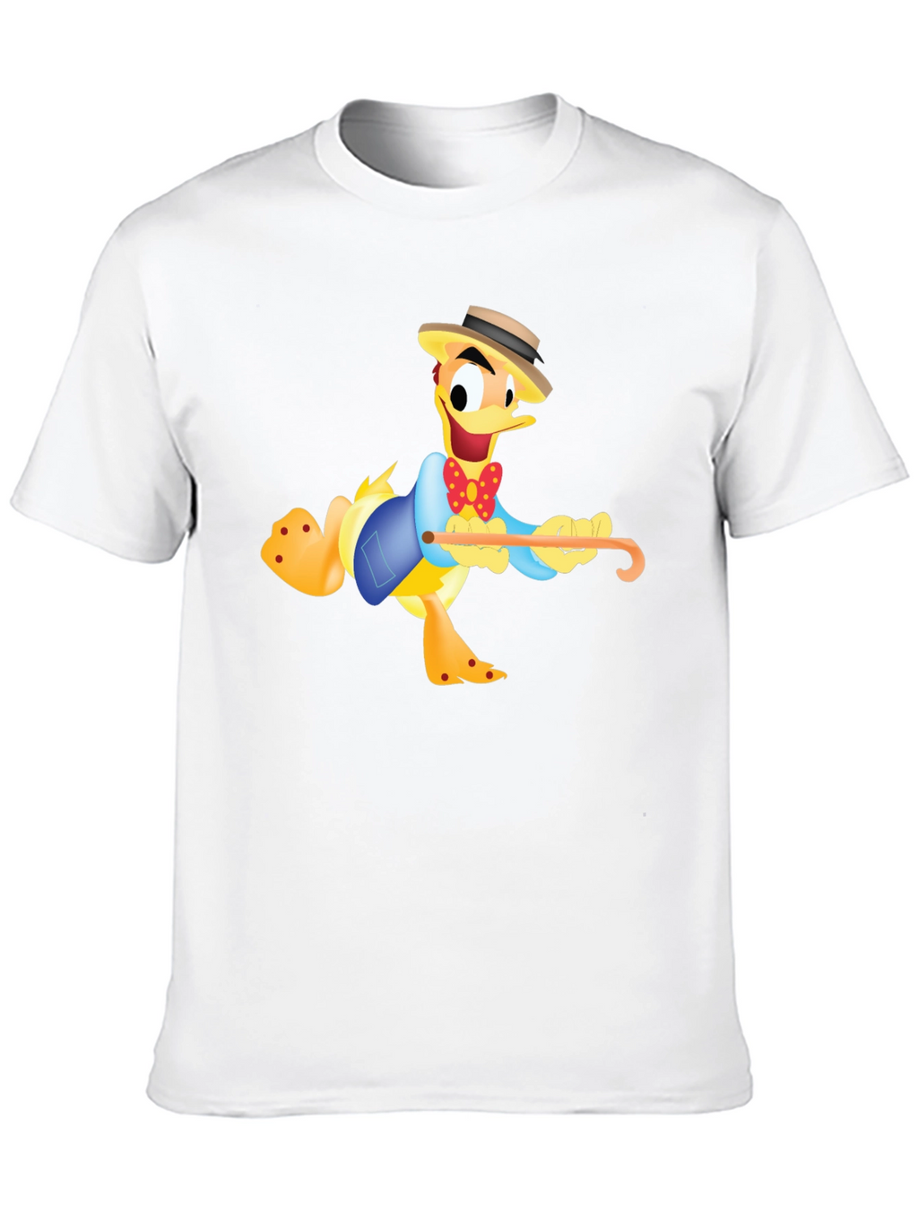Cartoon Duck T-Shirt - Funny Character Tee