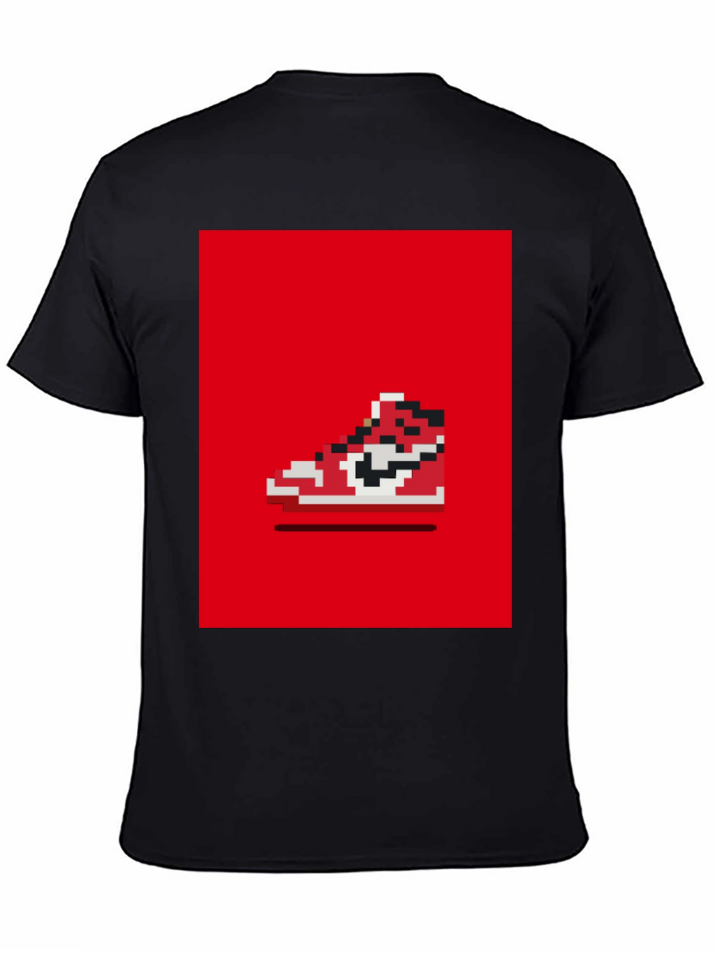 Pixel Sneaker Tee - Retro Gaming Style