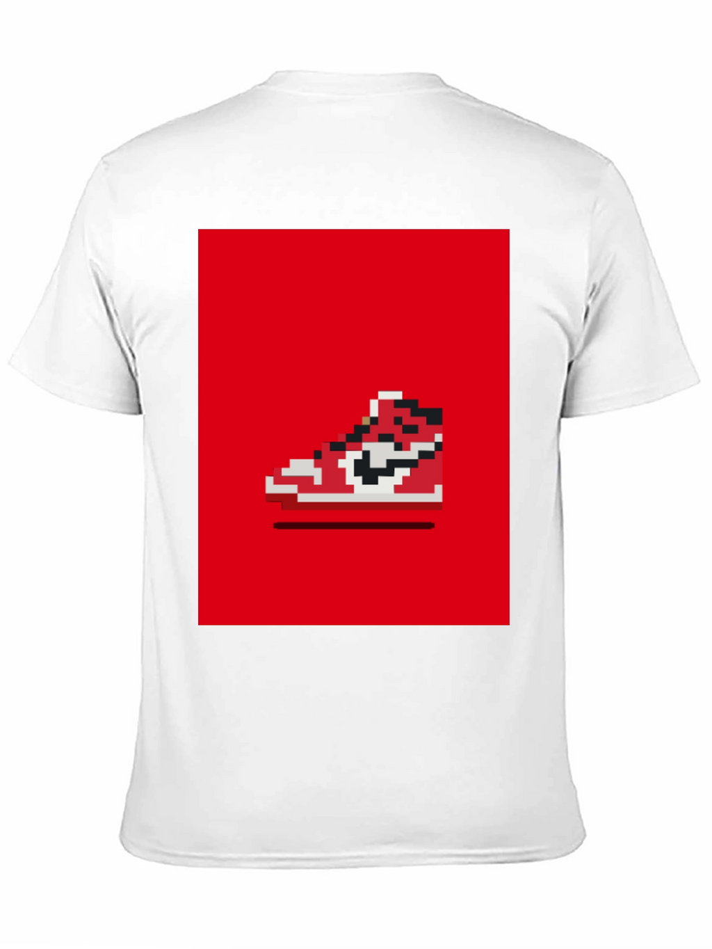 Pixel Sneaker Tee - Retro Gaming Style