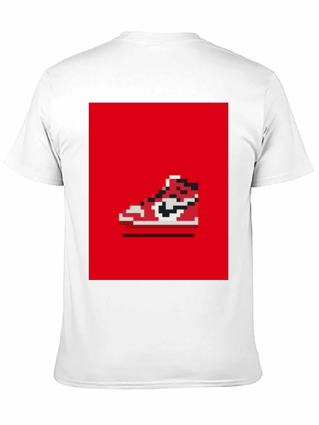 Pixel Sneaker Tee - Retro Gaming Style