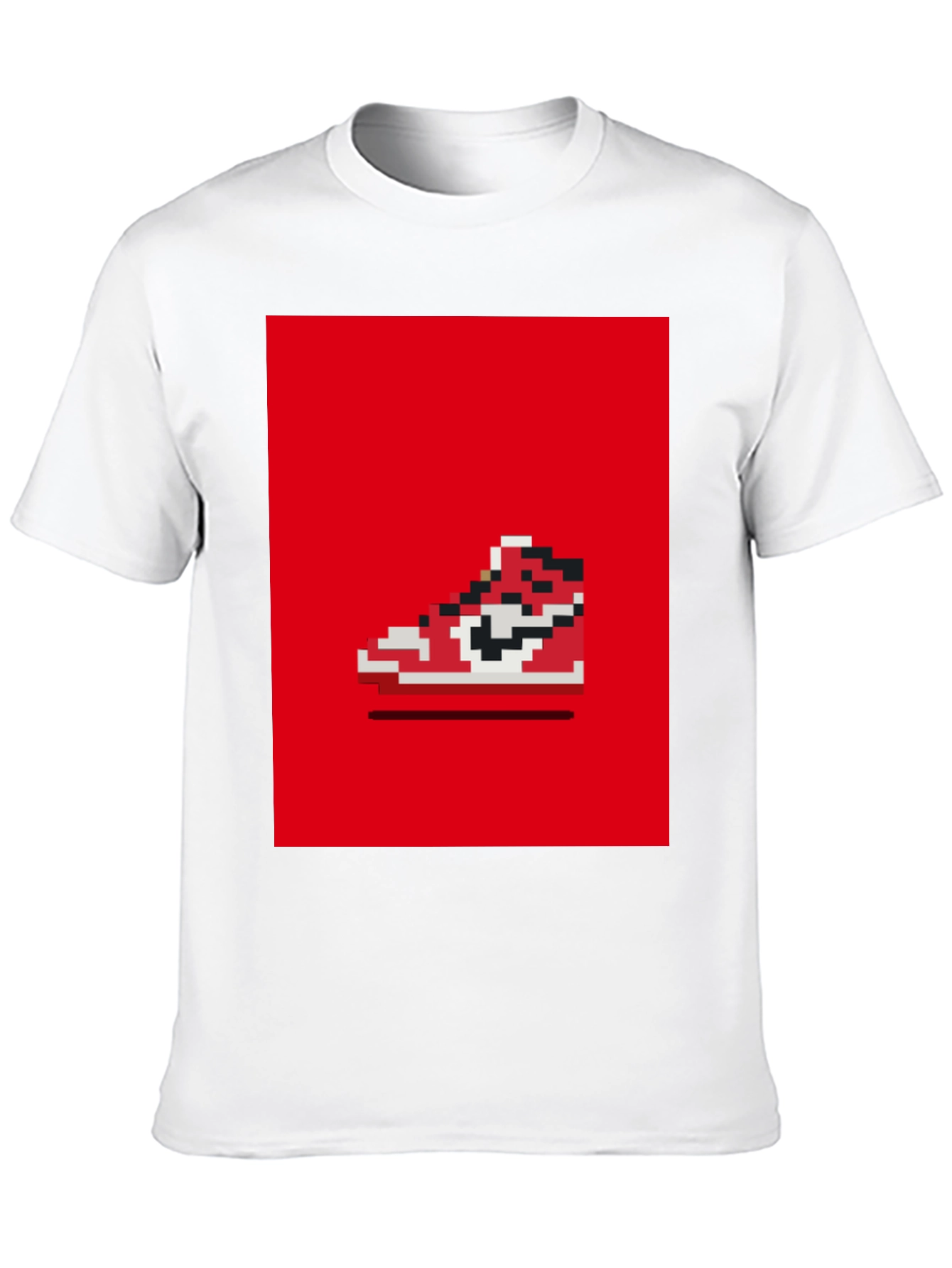 Pixel Sneaker Tee - Retro Gaming Style