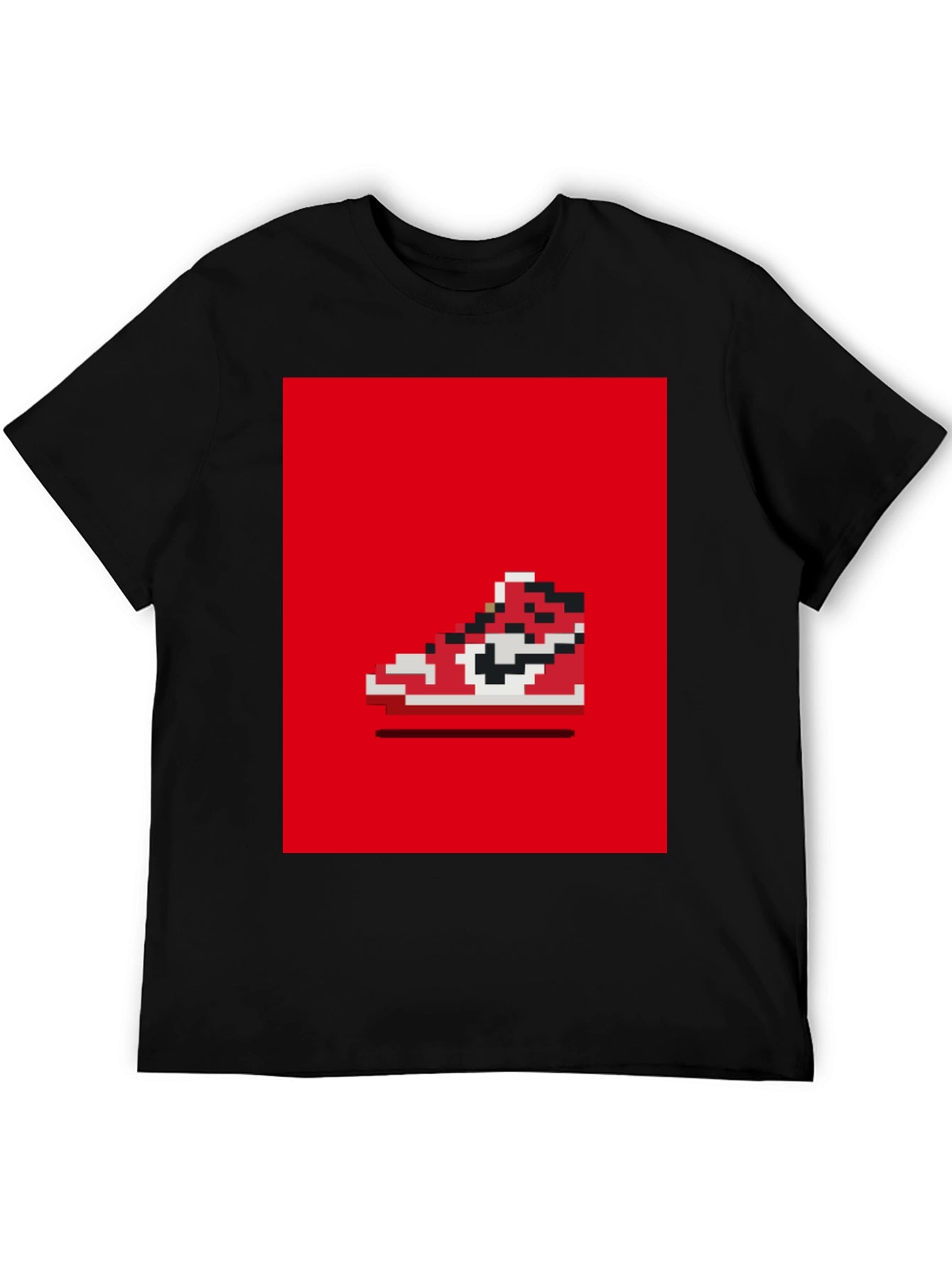 Pixel Sneaker Tee - Retro Gaming Style